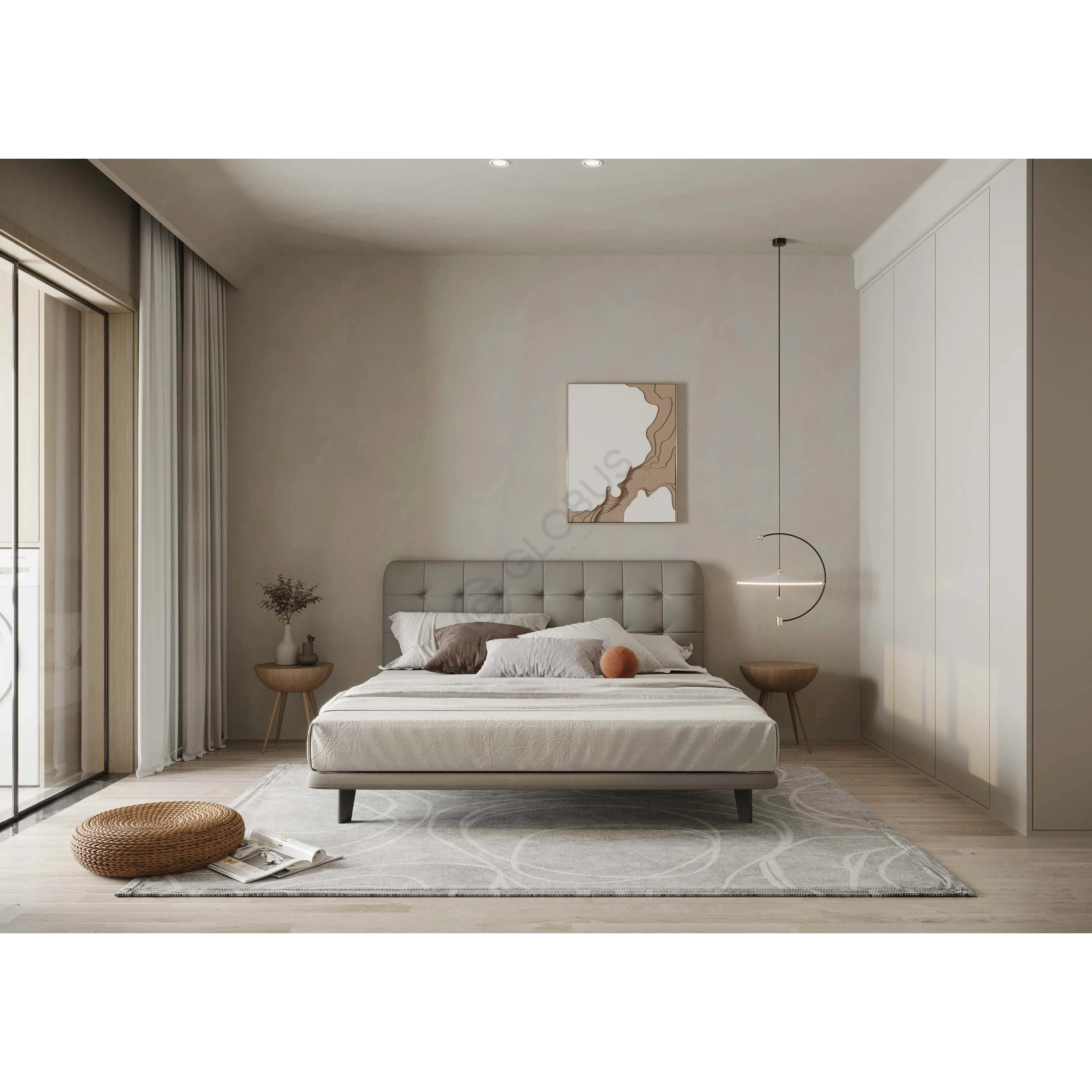 Кровать PIANCA Filo Capitonné