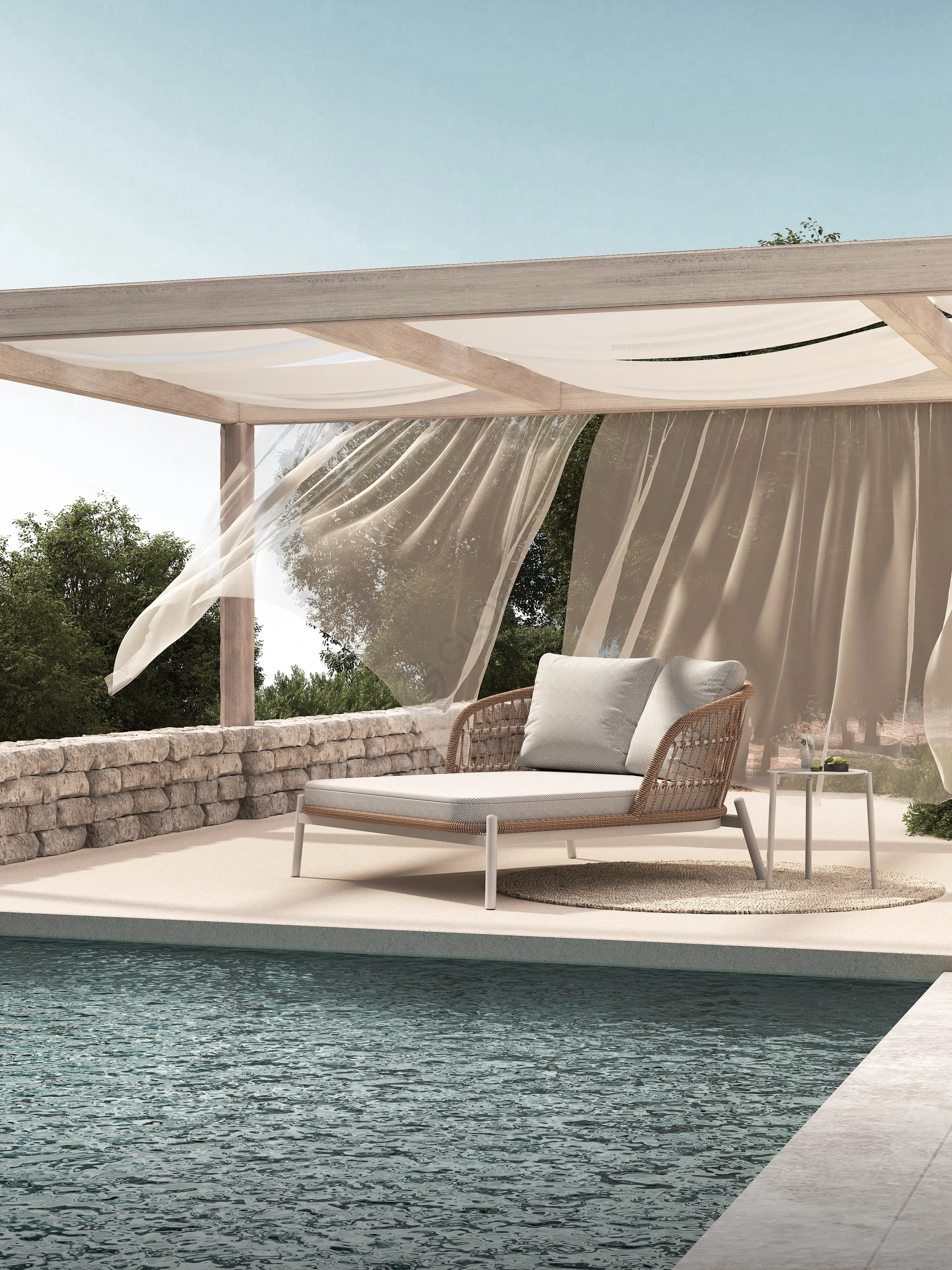 Шезлонг Gisolda