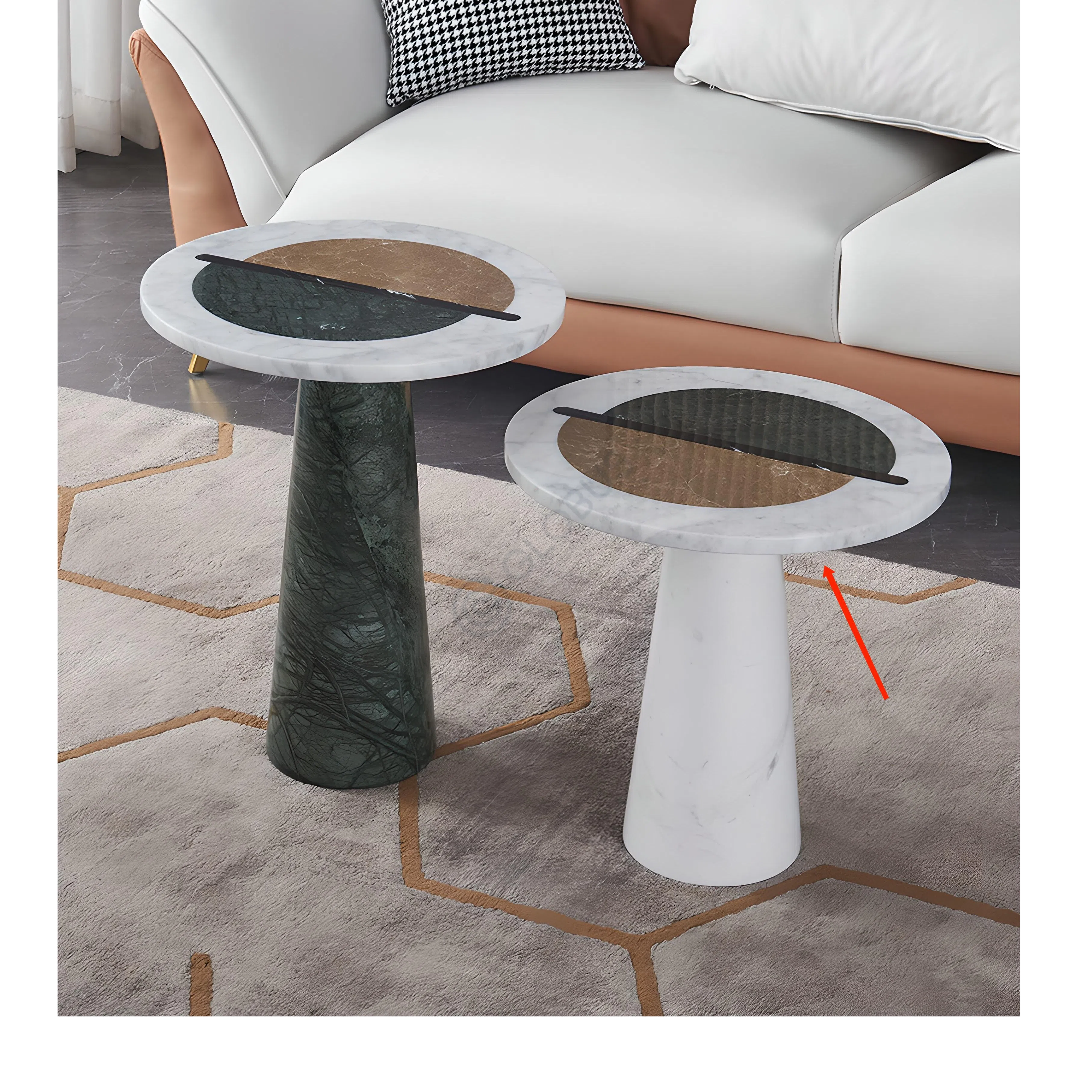 Угловой столик Oviana