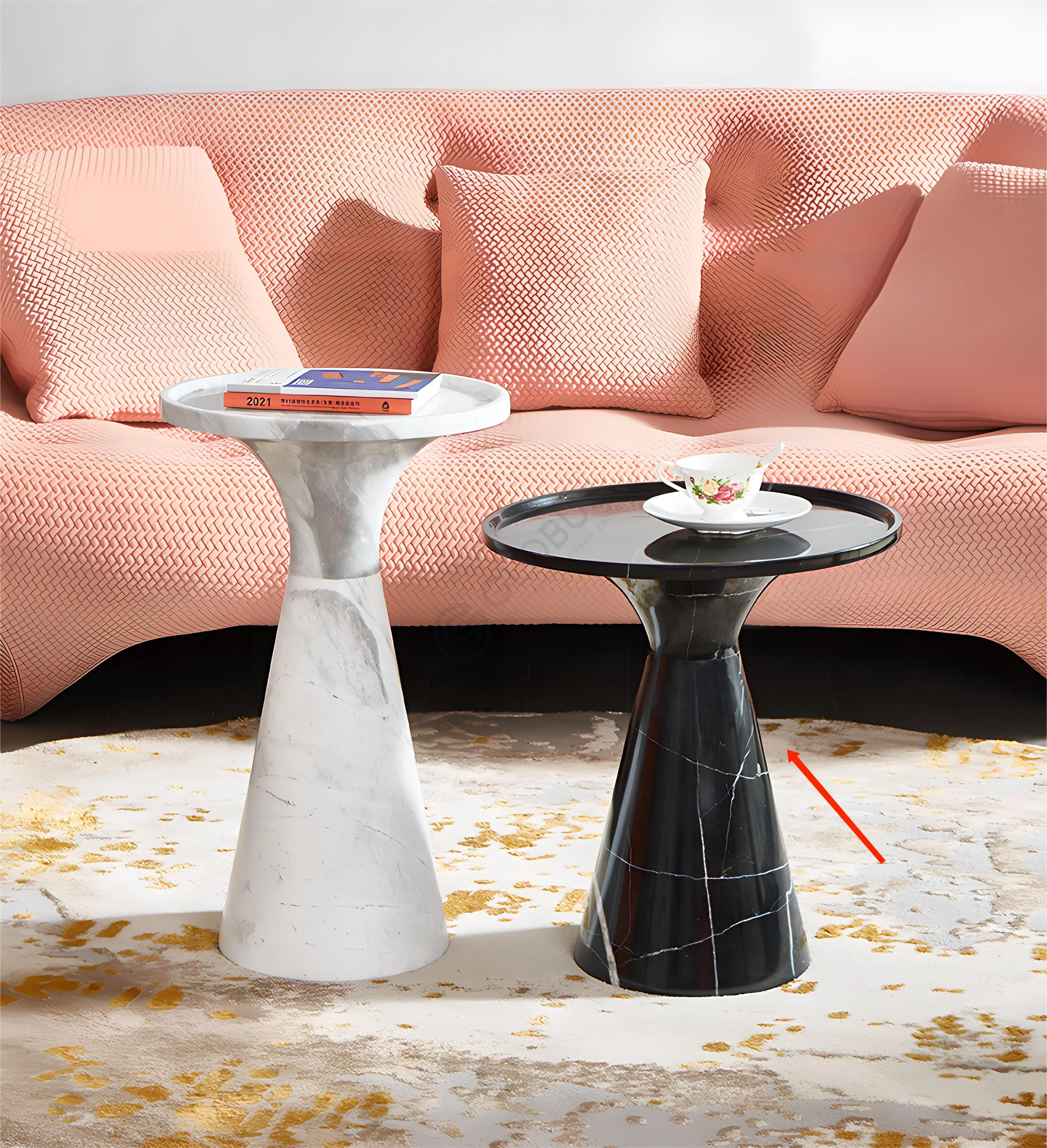 Угловой столик Zosimus