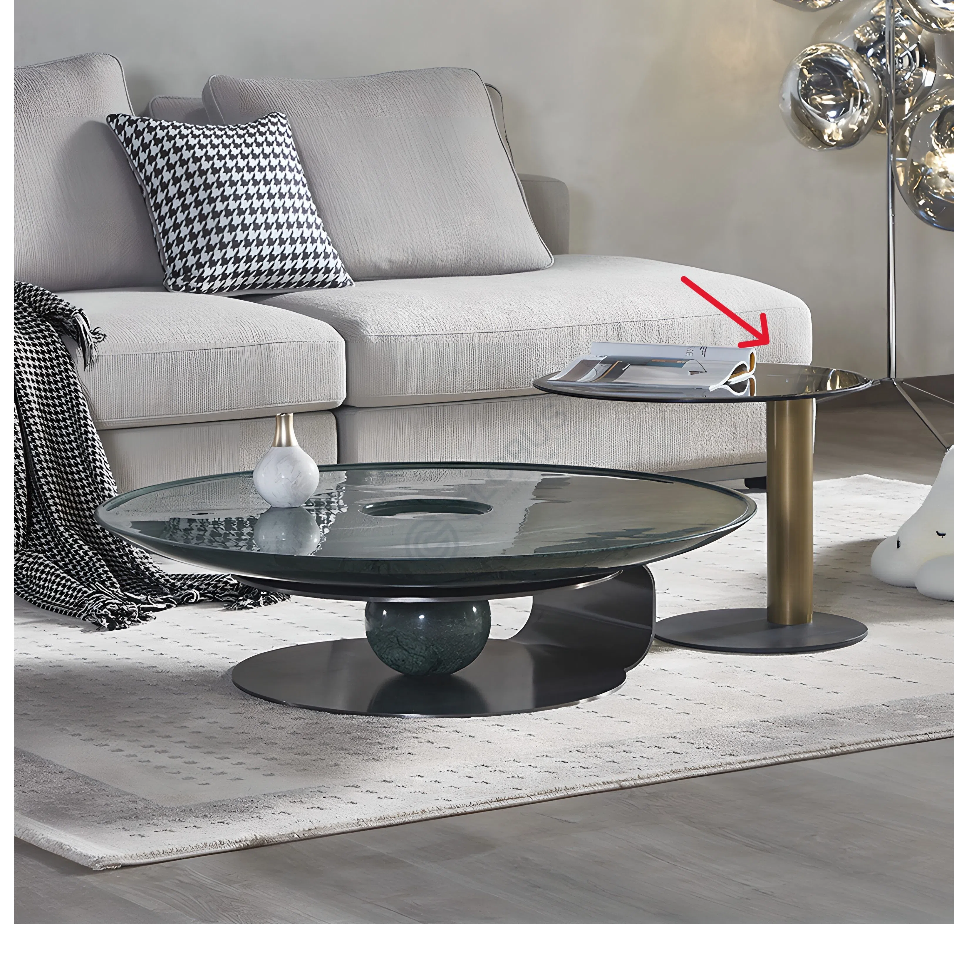 Угловой столик Stridulus