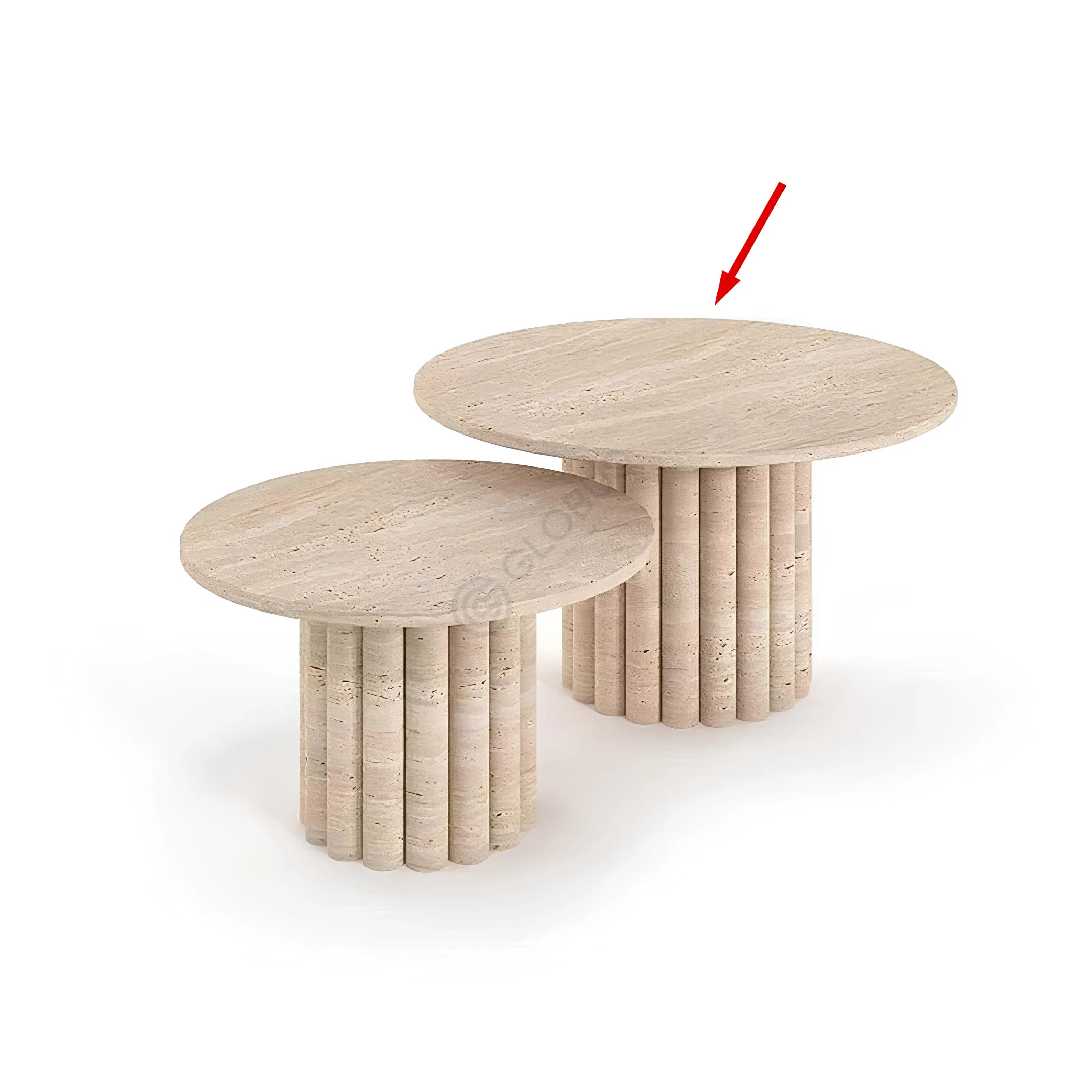 Угловой столик Gentisca