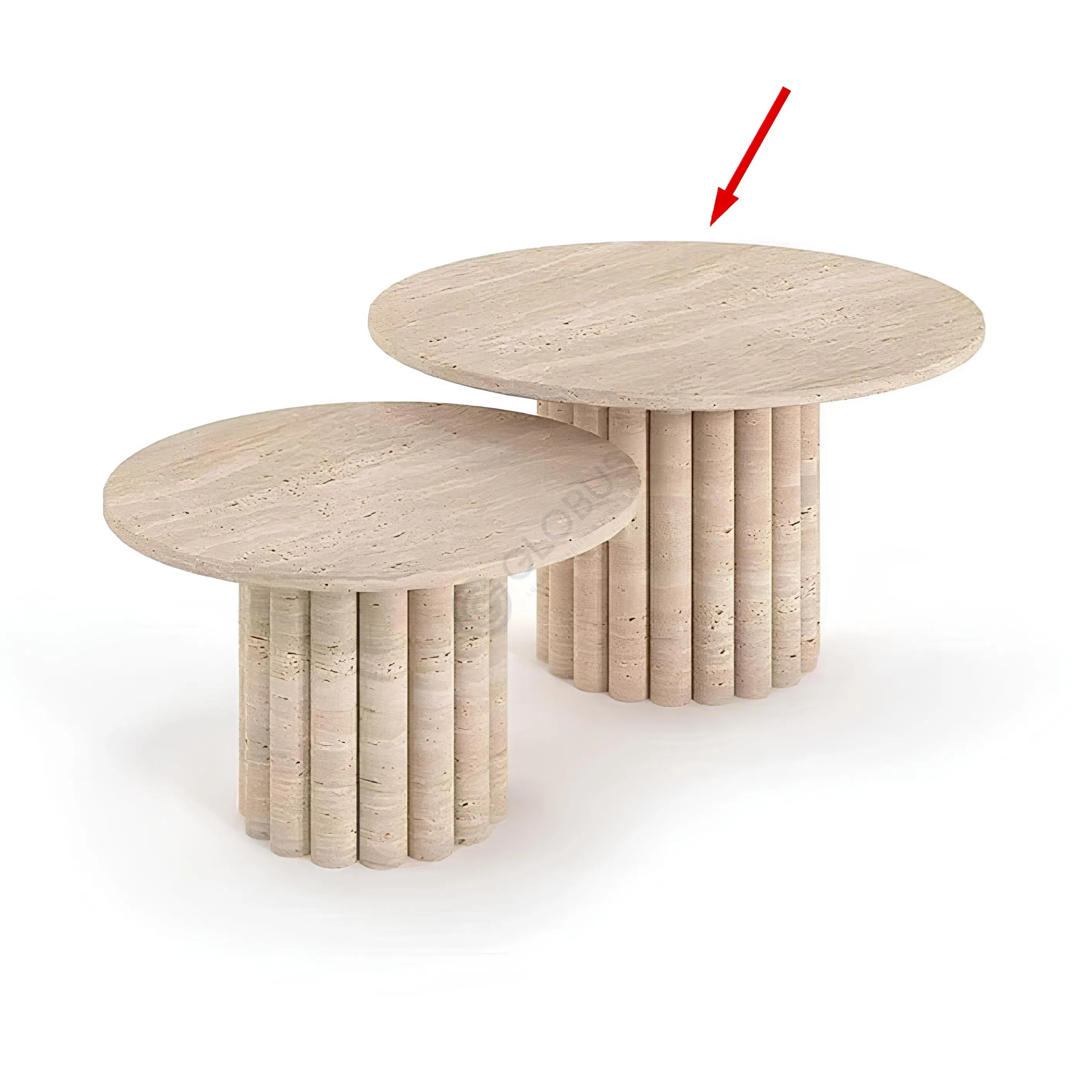 Угловой столик Gentisca