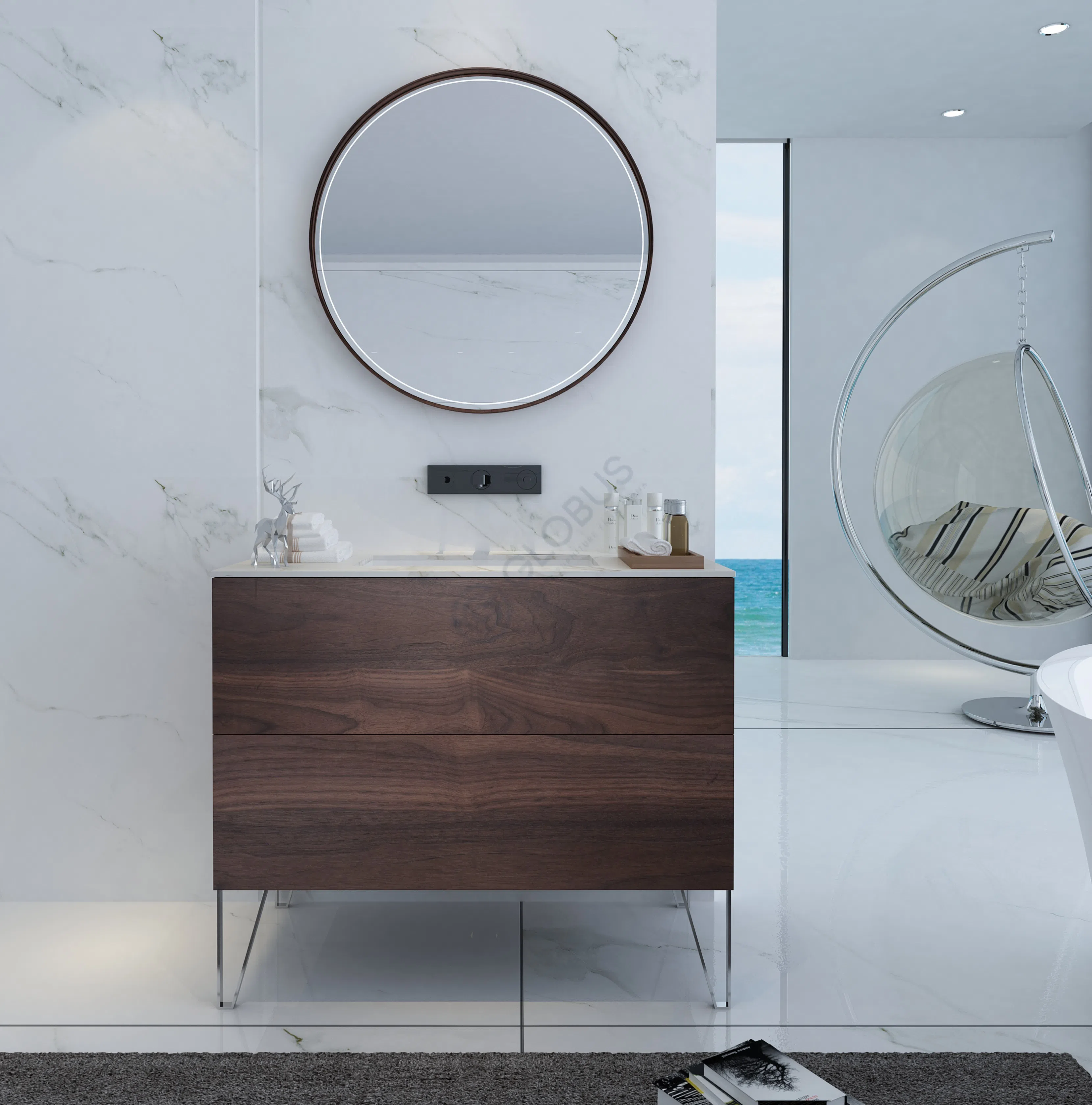 Ванный шкаф Brevita