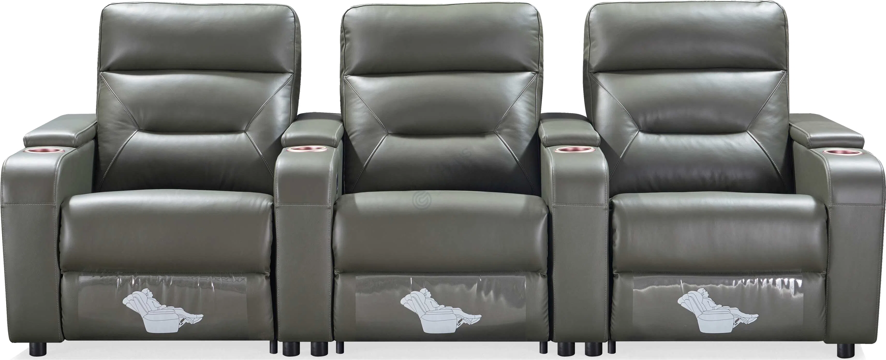 Диван с реклайнером Olanna