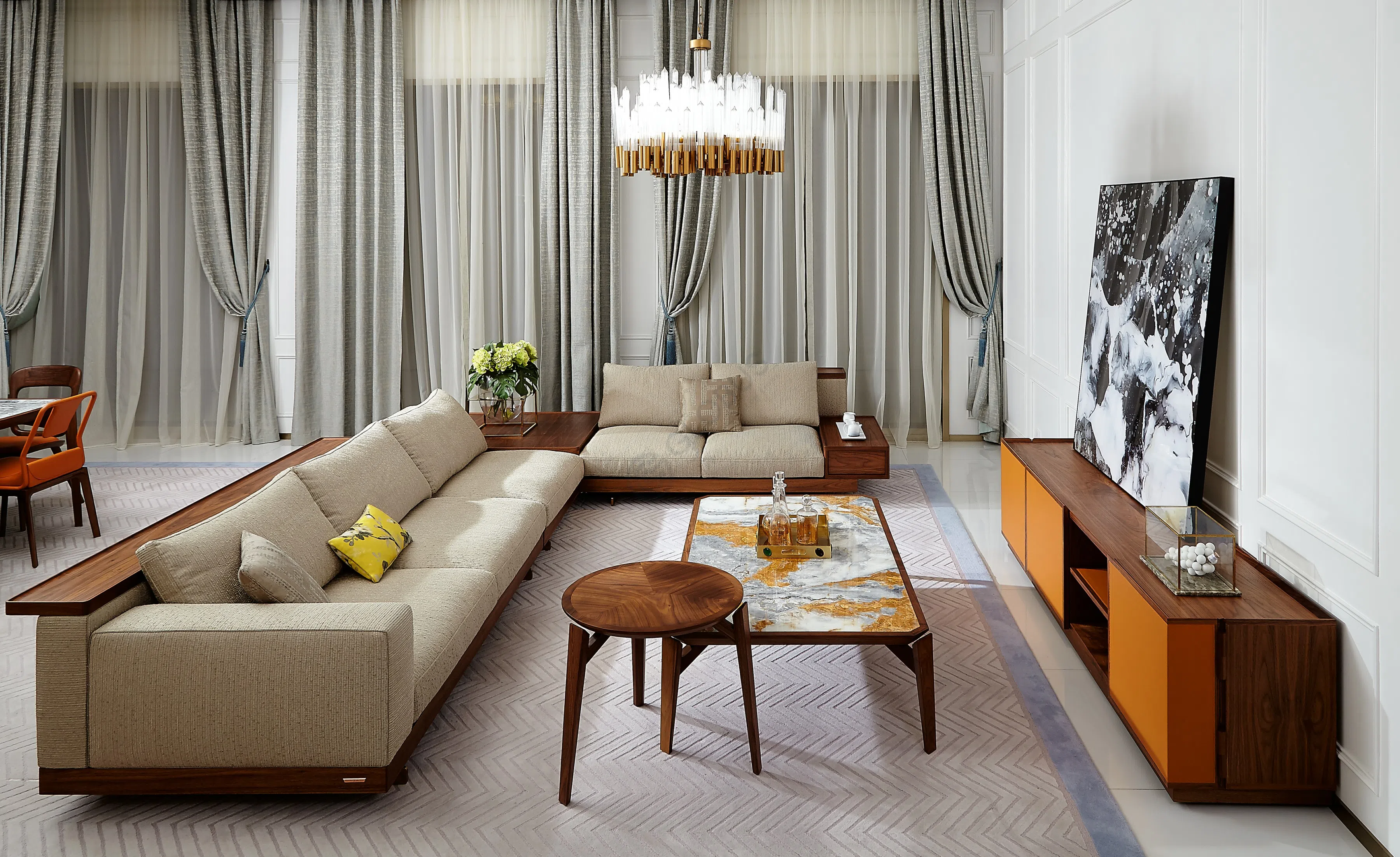 Угловой столик Papulus