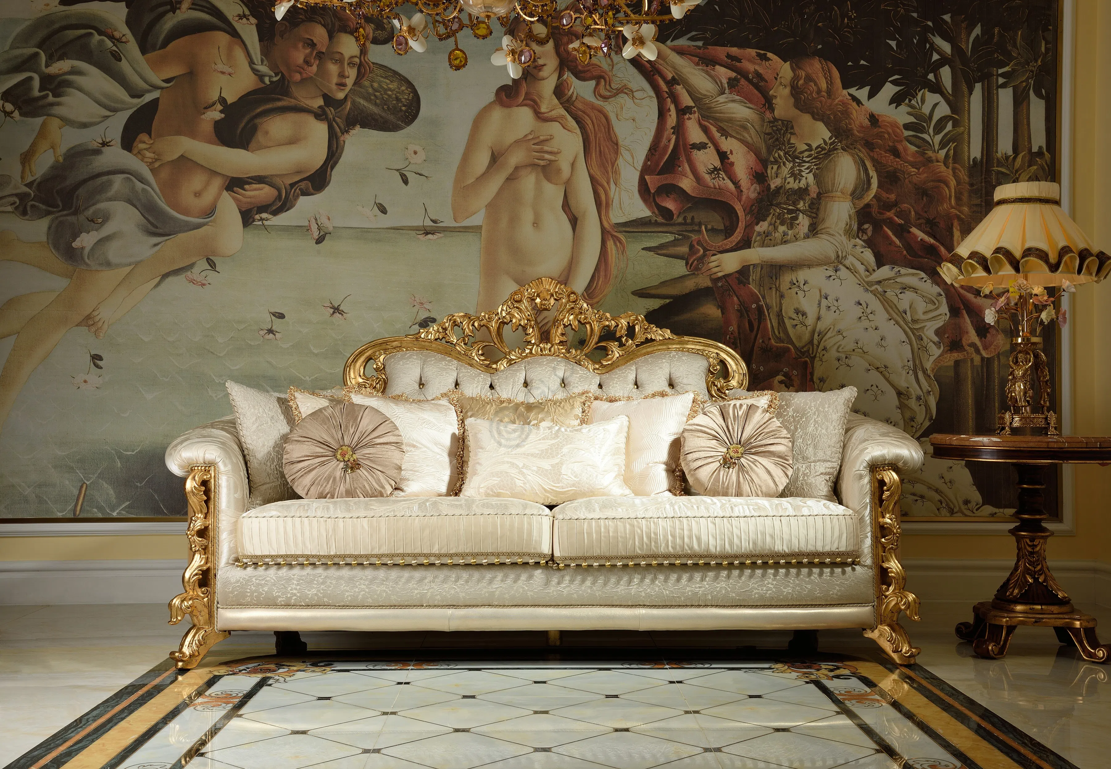 Угловой столик Quintivo