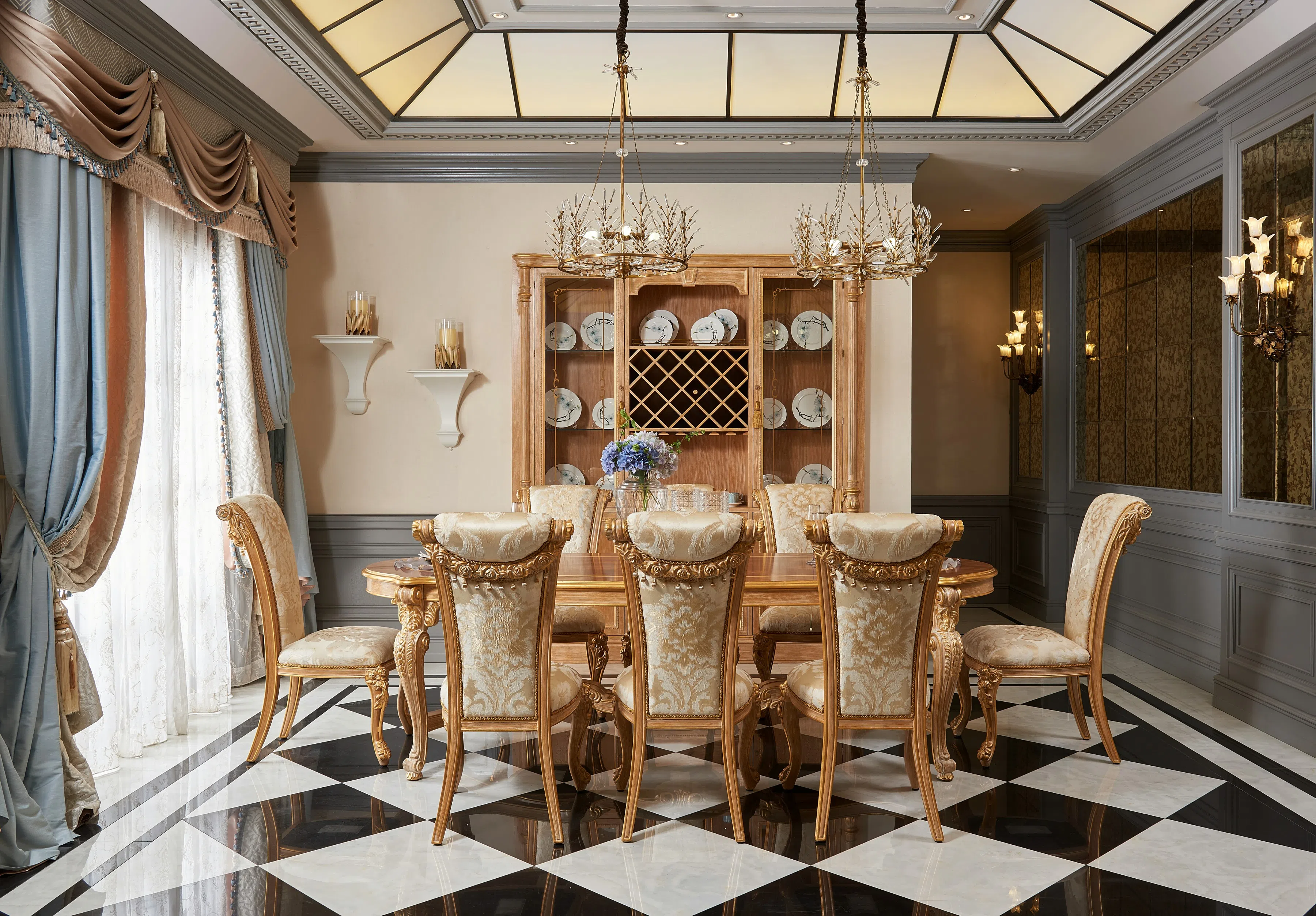 Обеденный стул RAMPOLDI Alys 19