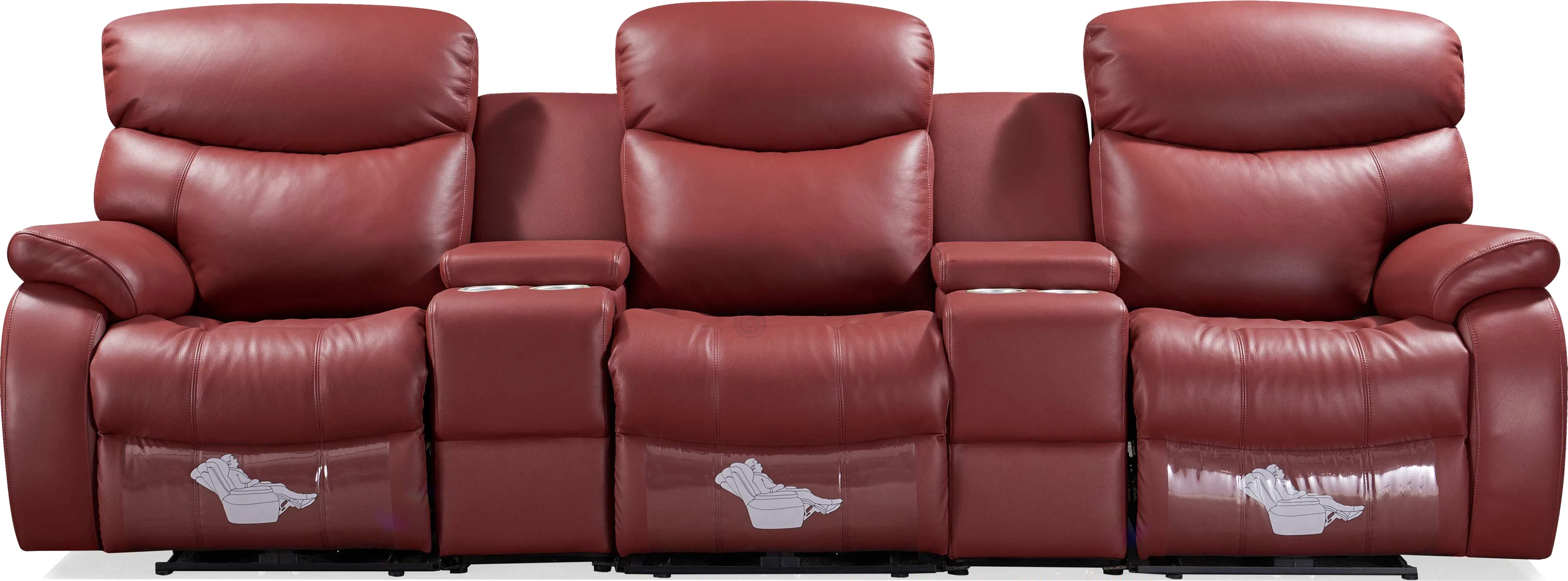 Диван с реклайнером Quares