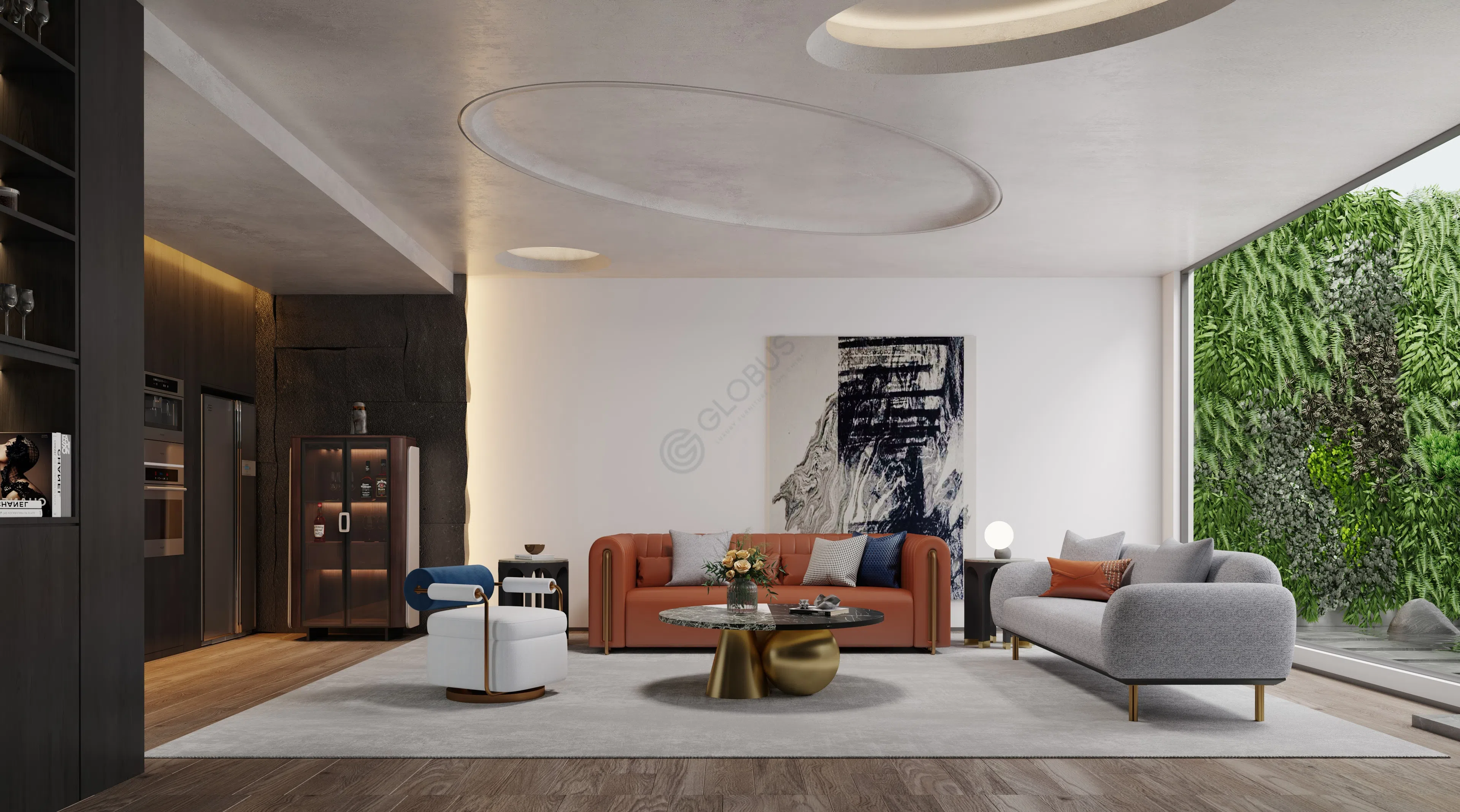 Журнальный столик EICHHOLTZ Tricolori