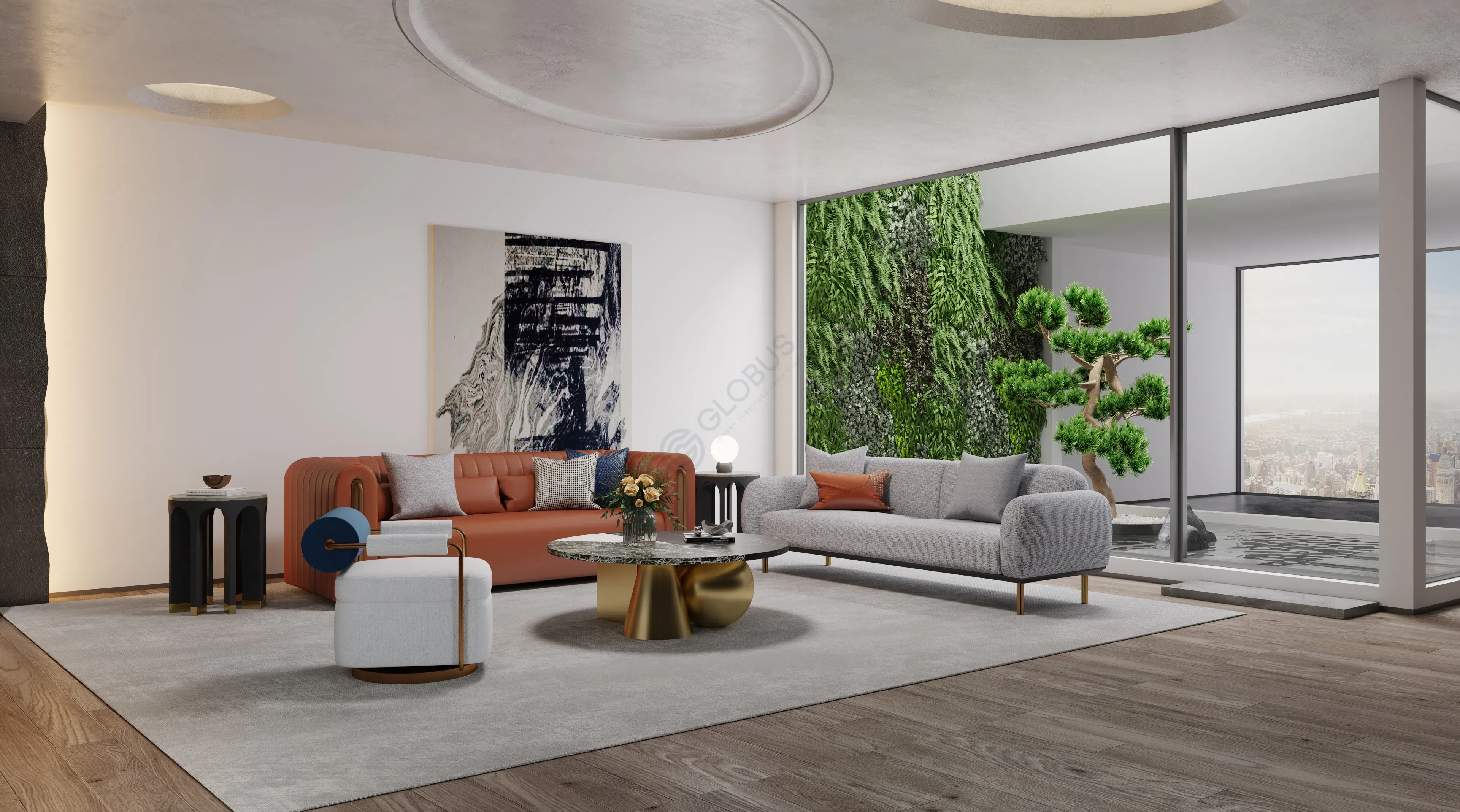 Журнальный столик EICHHOLTZ Tricolori