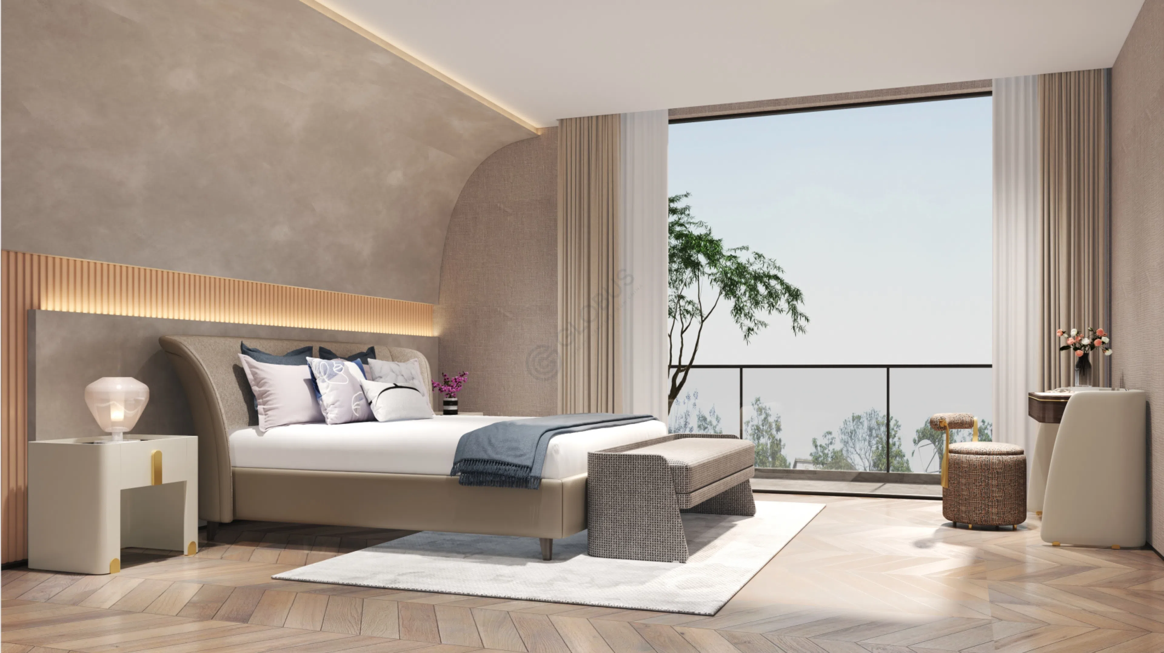 Прикроватная тумба CAPITAL COLLECTION Eden Xl