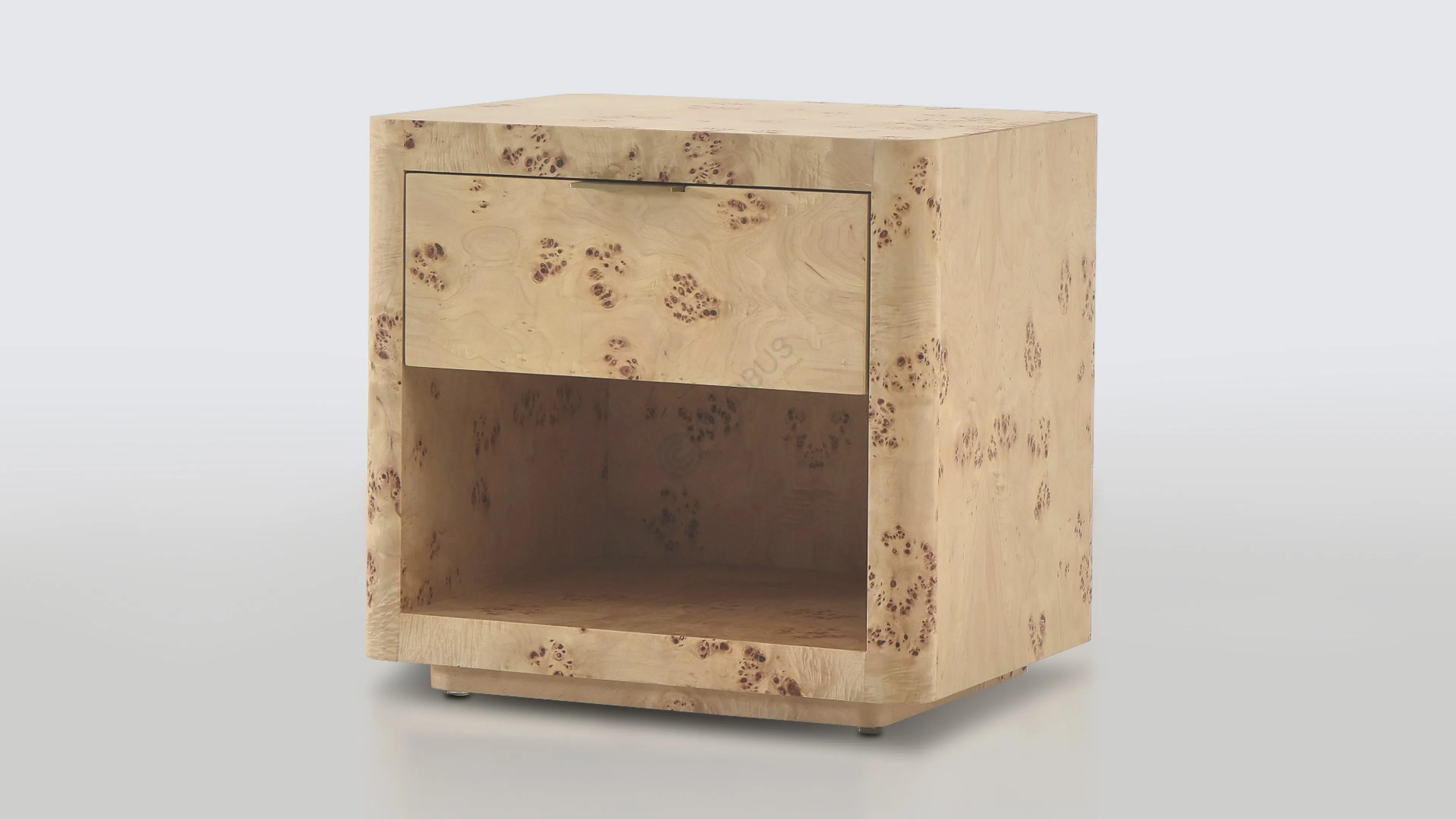 Прикроватная тумба RESTORATION HARDWARE Bardot Burl