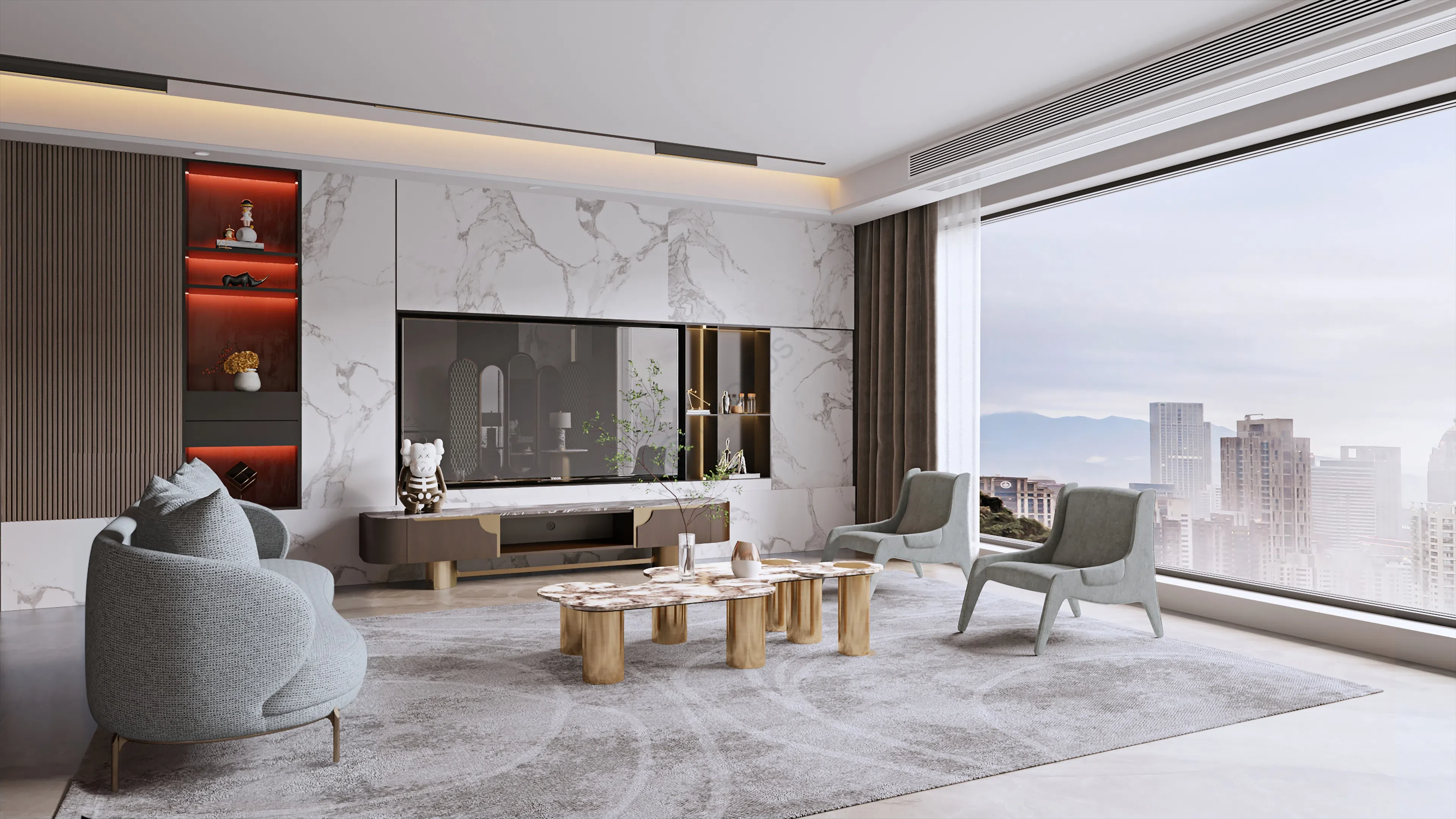 Угловой столик APPARATUS Interlude