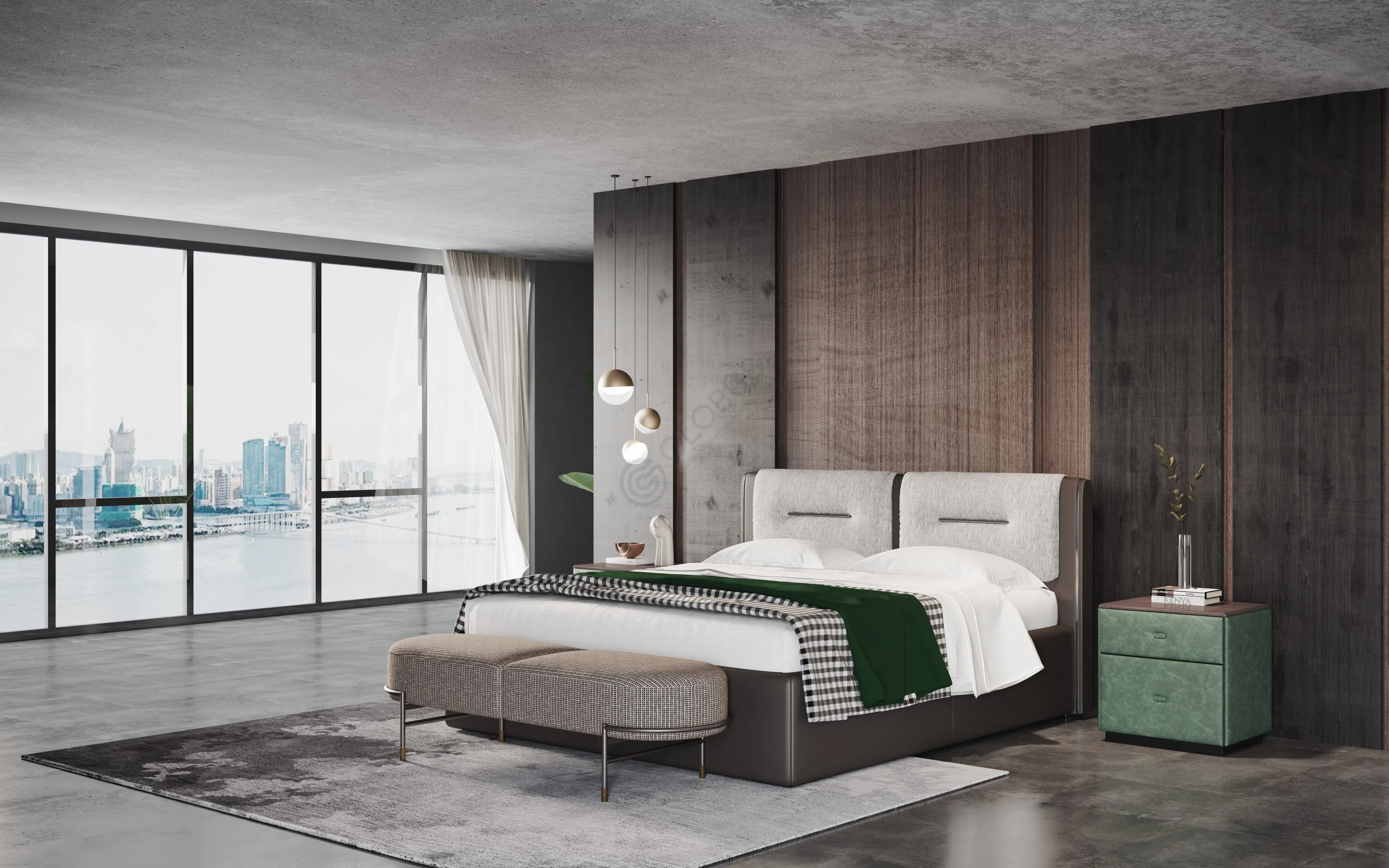 Прикроватная тумба POLTRONA FRAU Moondance