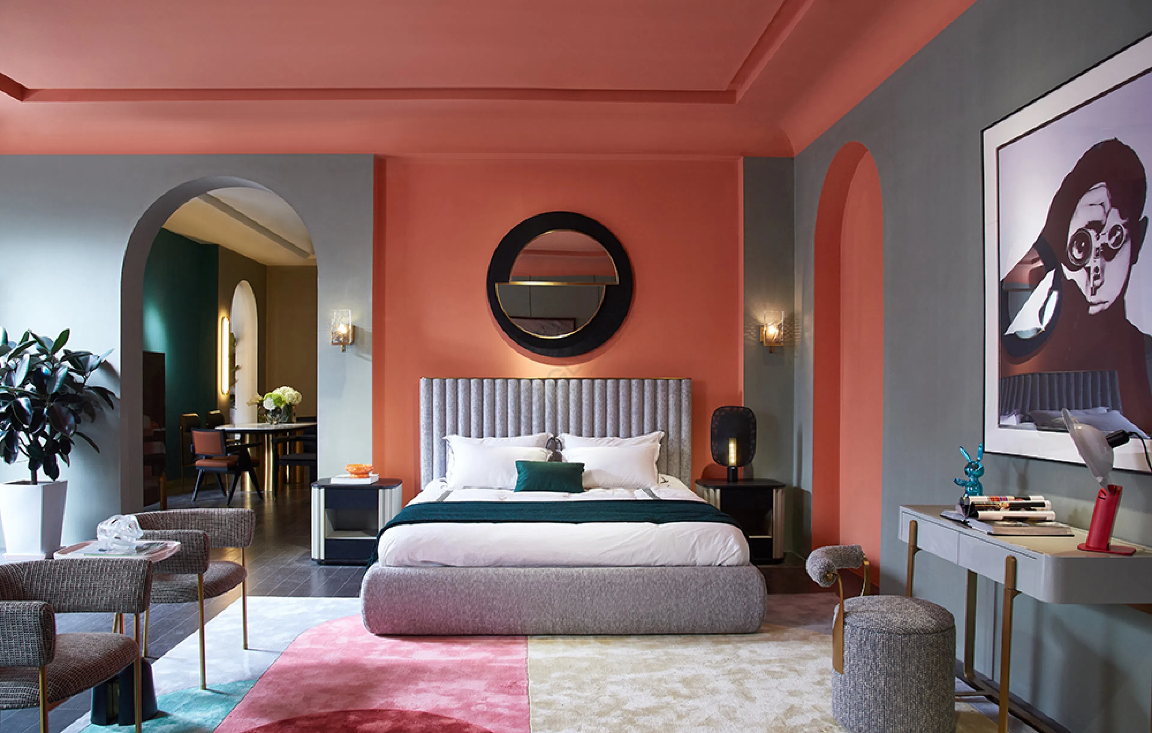 Кровать FLEXFORM Biarritz Slim