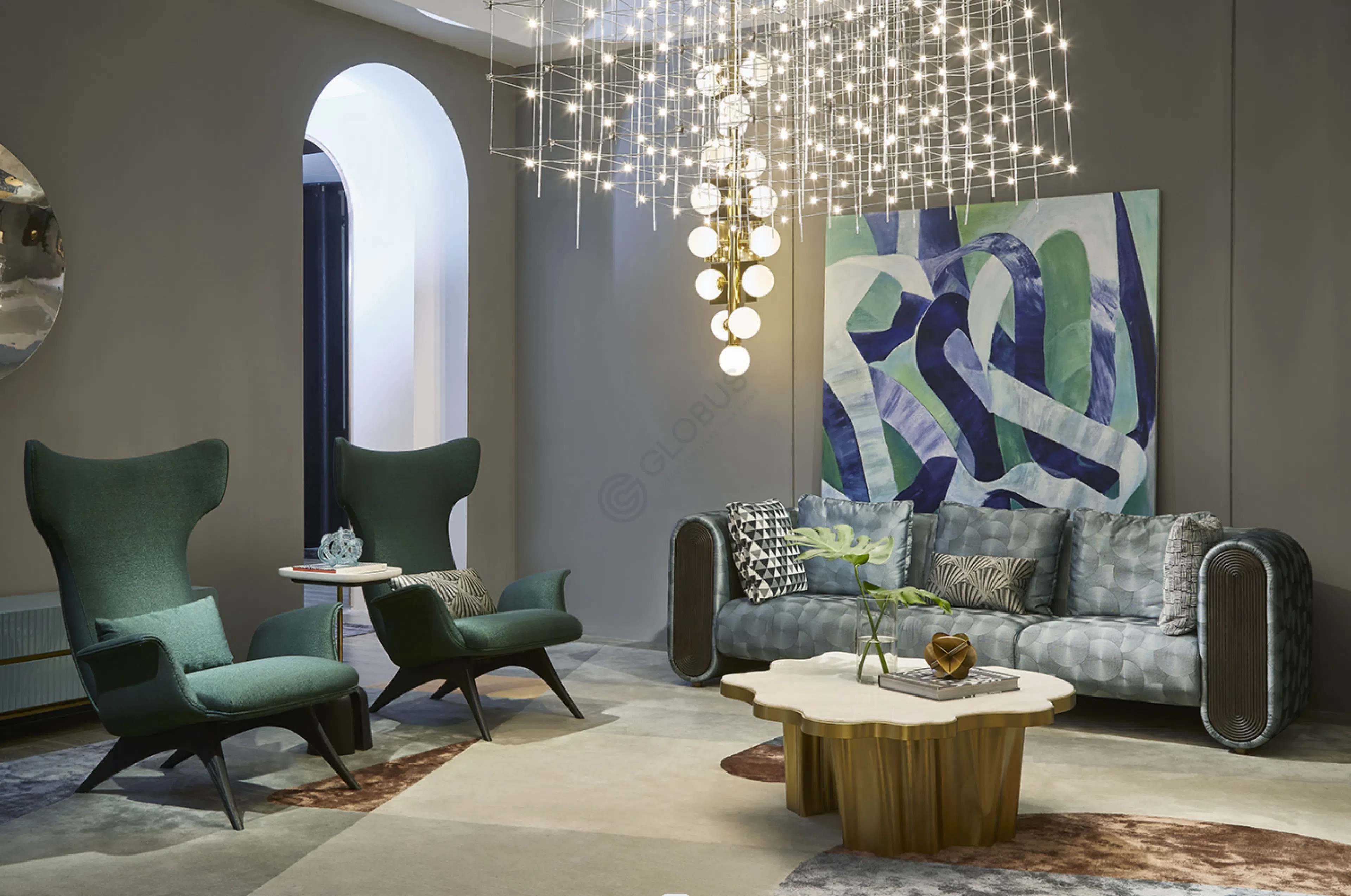 Журнальный столик BOCA DO LOBO Fortuna