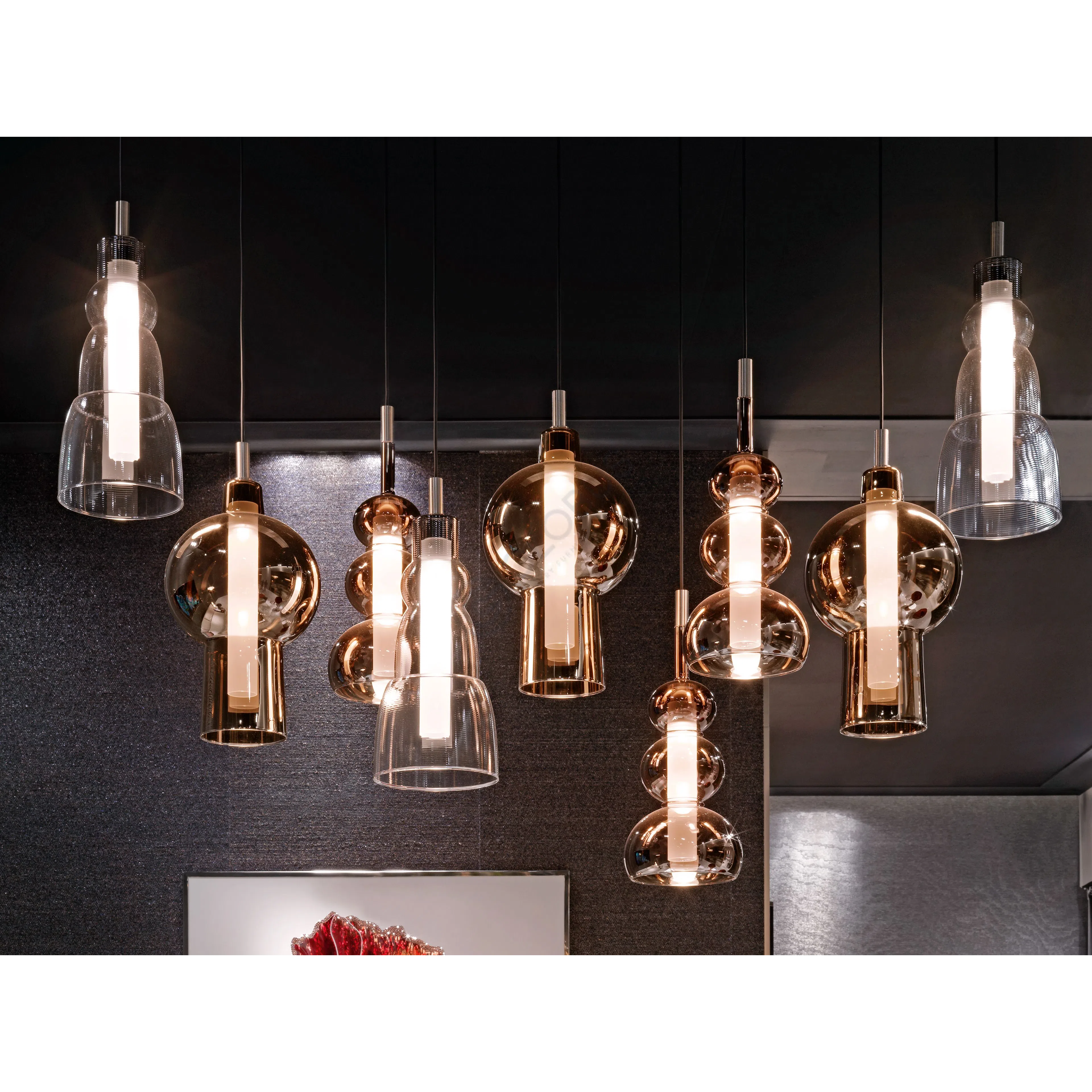 Подвесной светильник VISIONNAIRE Kalgan, Bilbo, Kael, Boreal