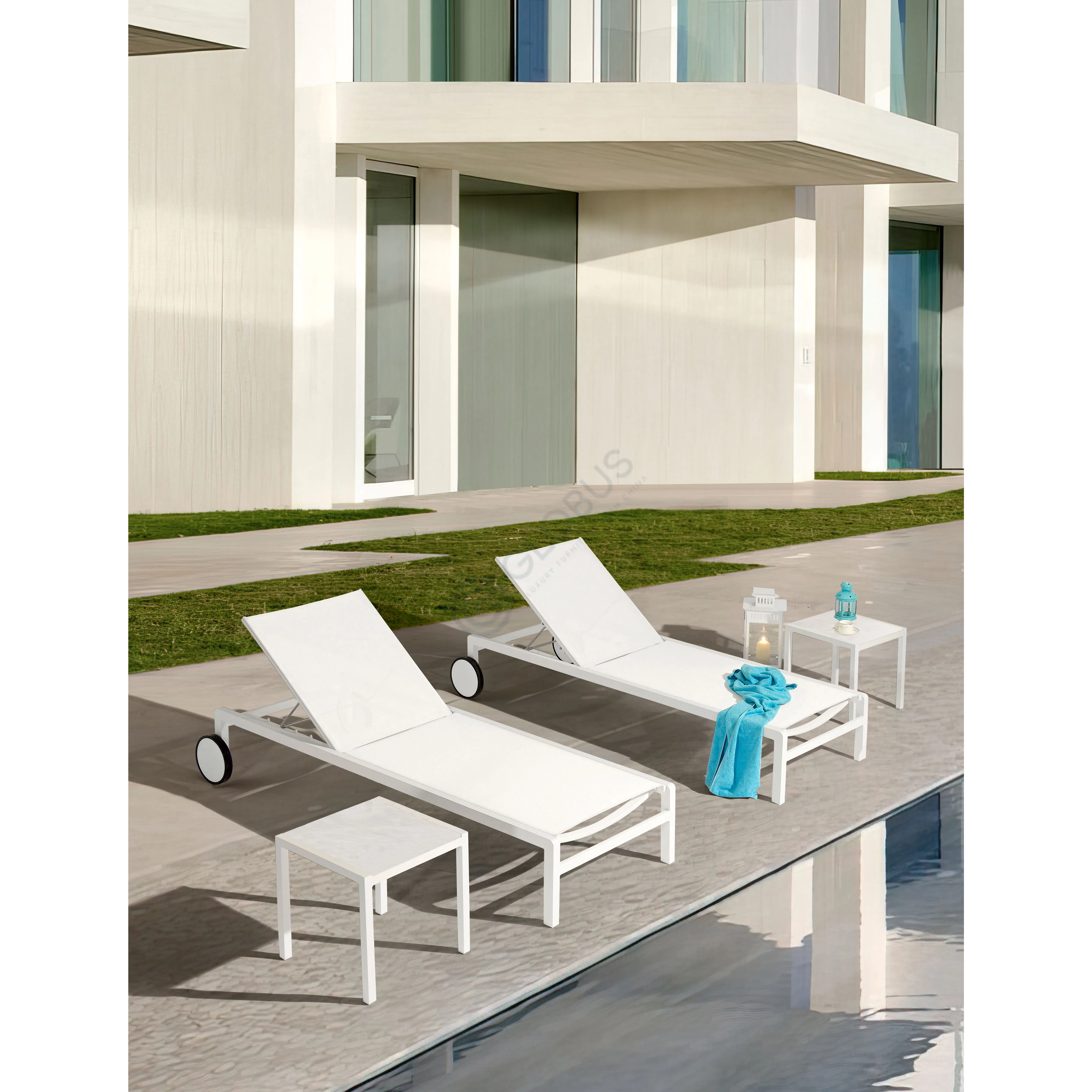 Уличный угловой столик COUTURE JARDIN