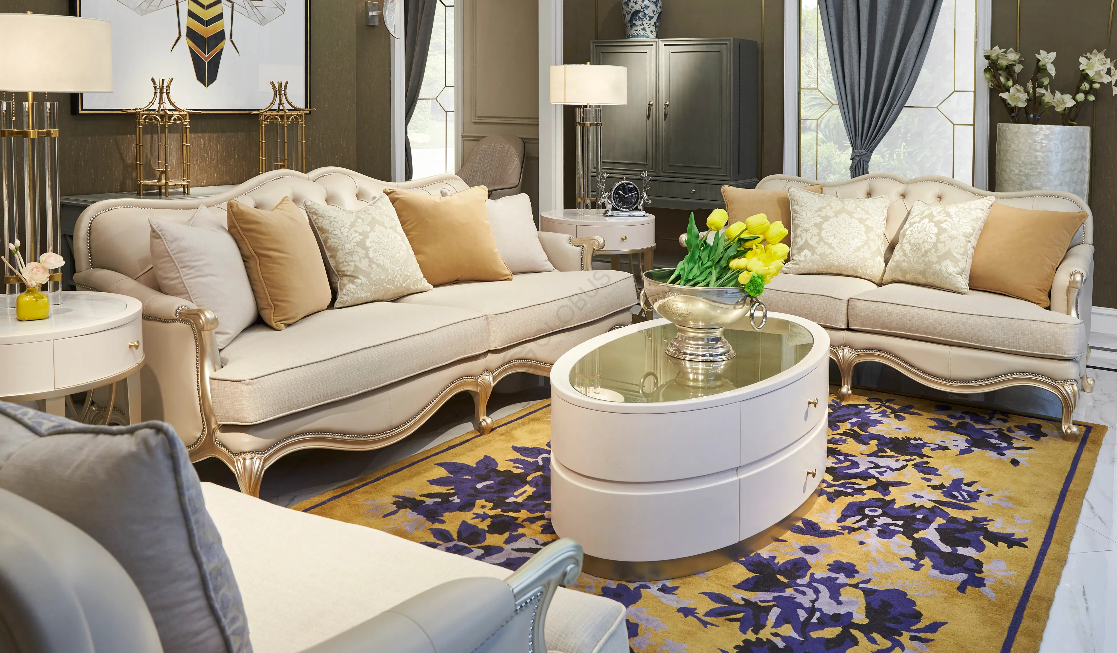 Диван CARACOLE Savoir Faire