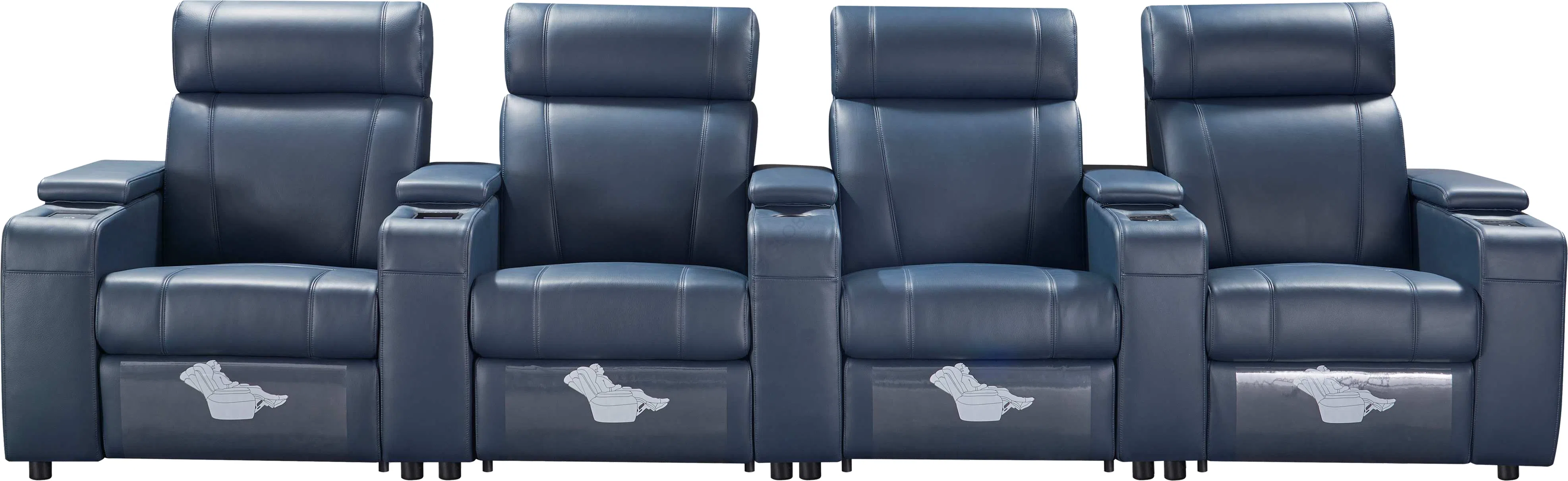 Диван с реклайнером Tripes