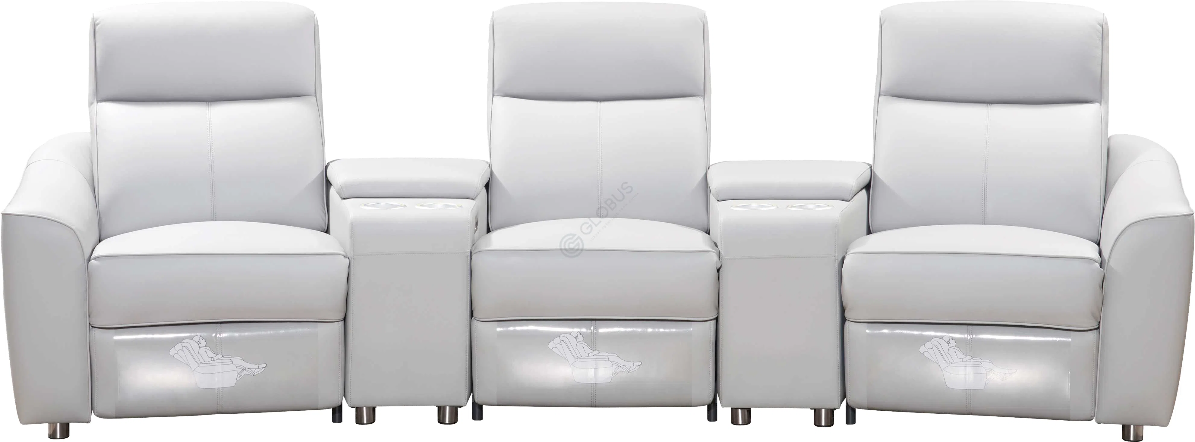 Диван с реклайнером Gismundo