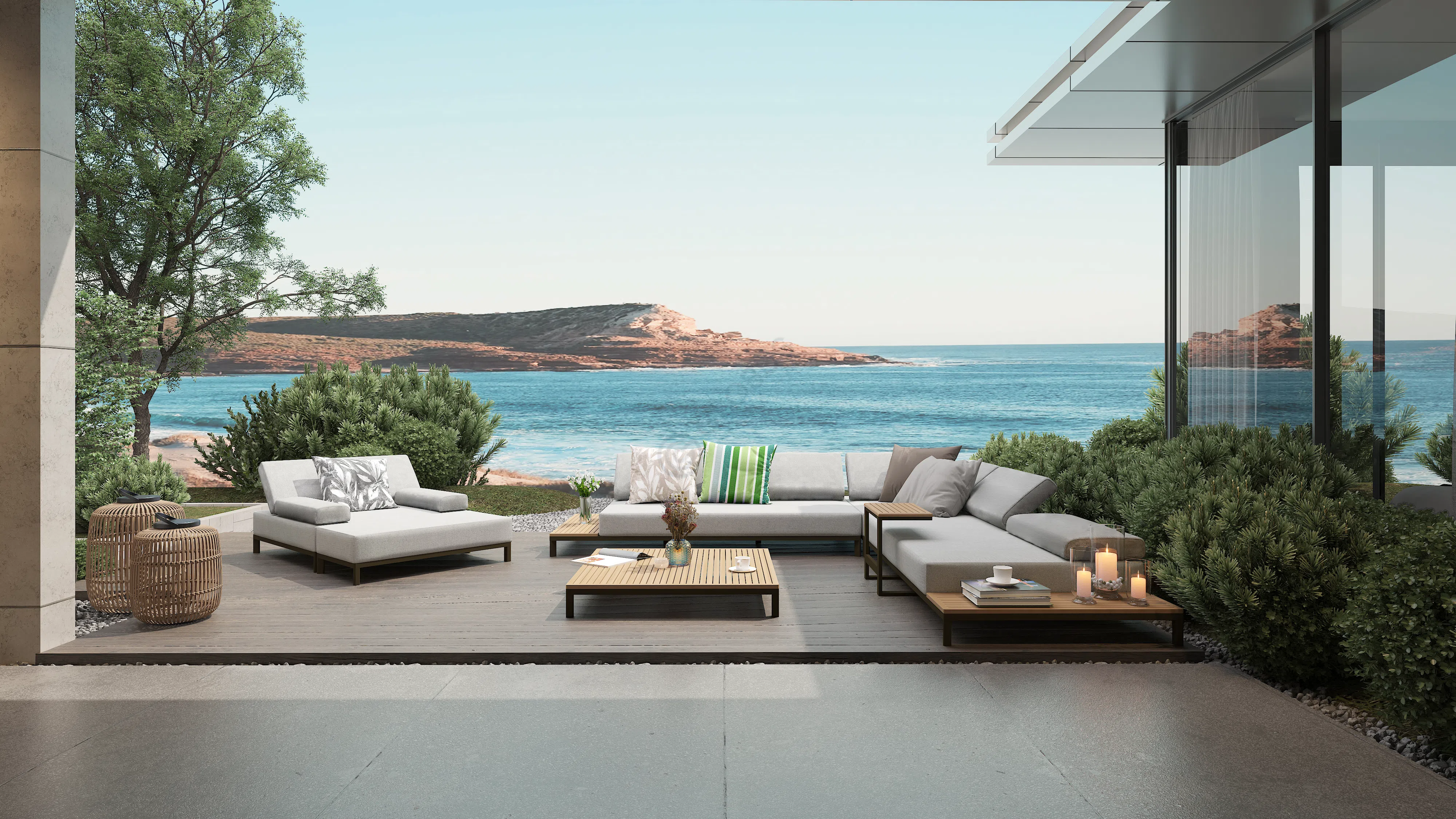 Уличный диван Maximiliano