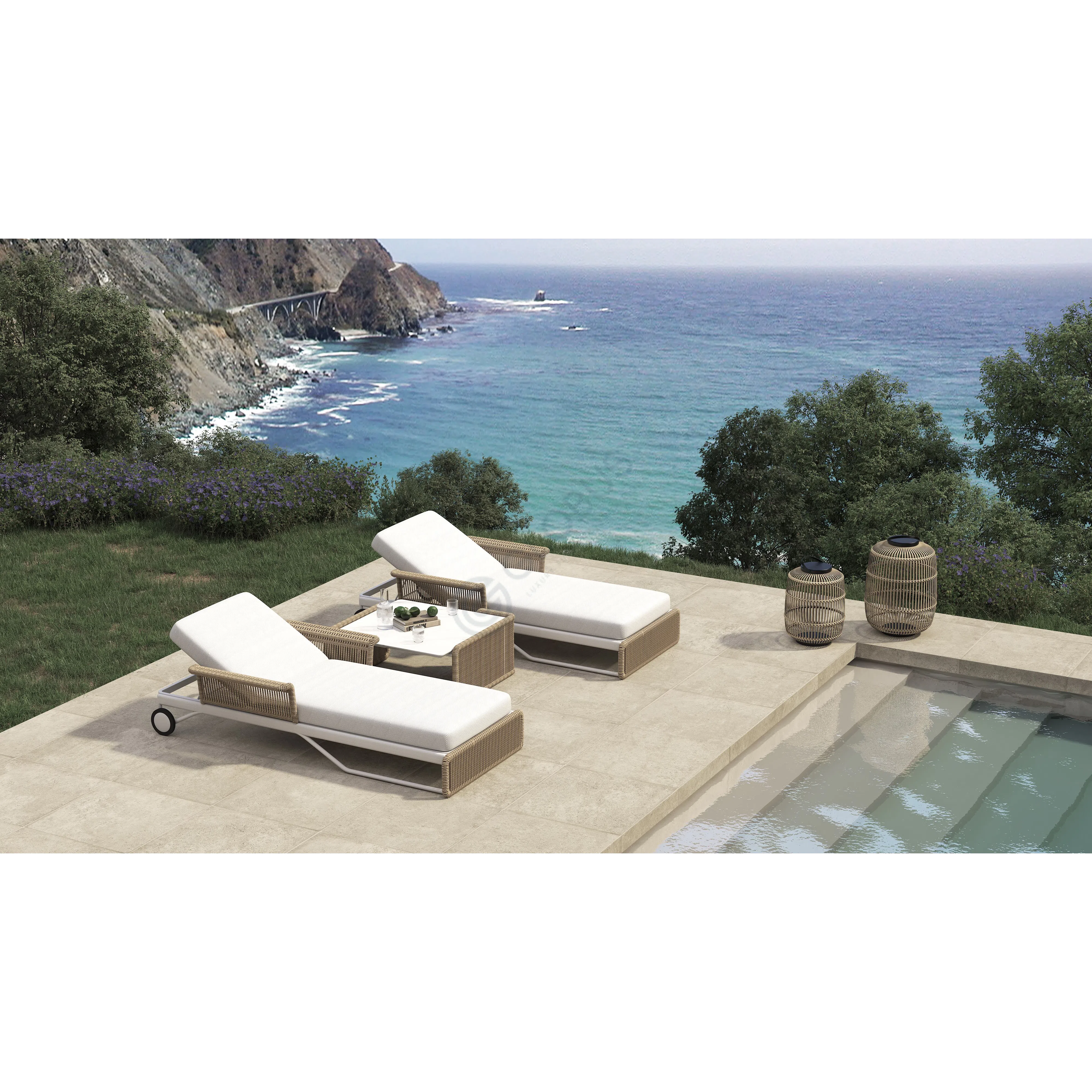 Шезлонг Zonara