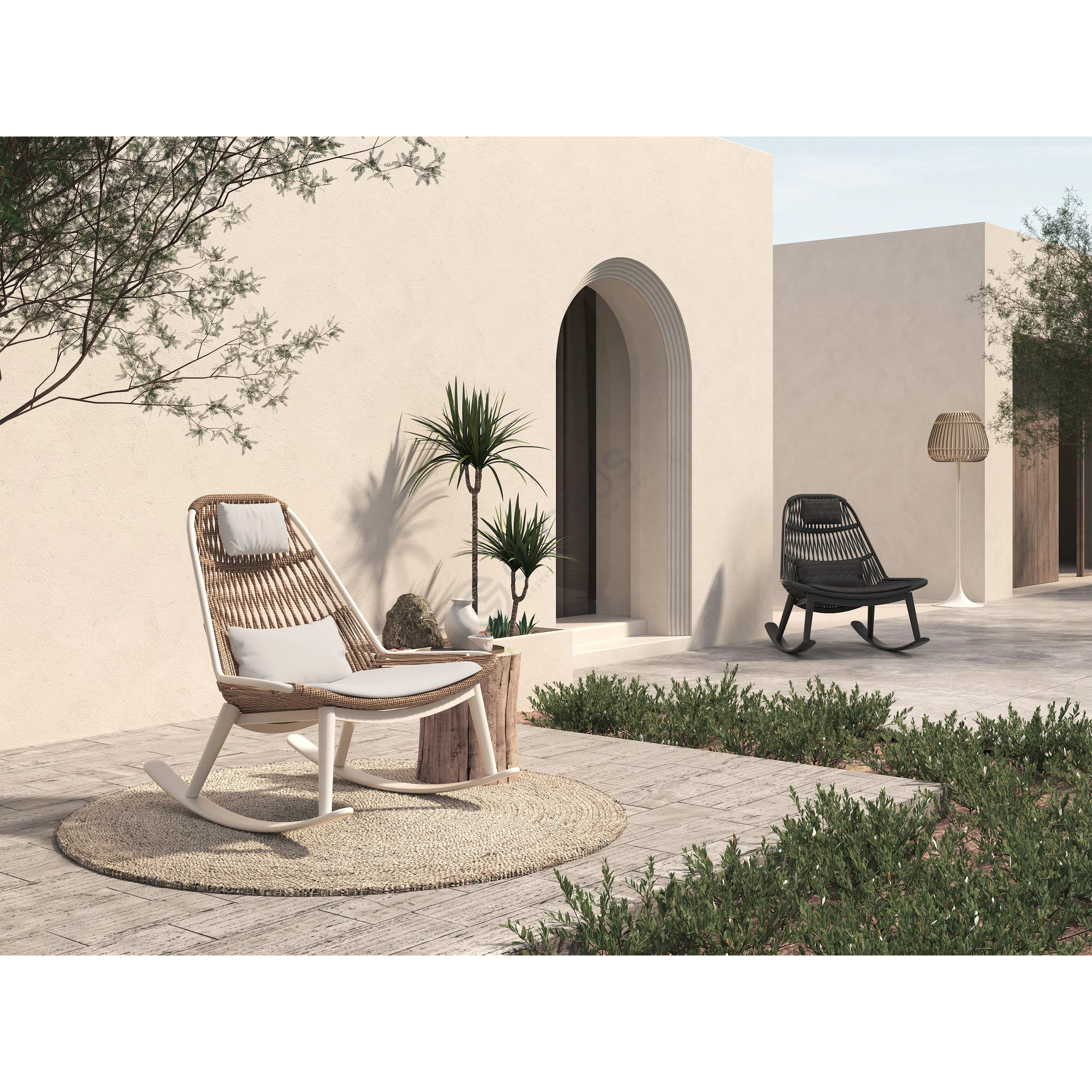 Уличное кресло-качалка Jalinna