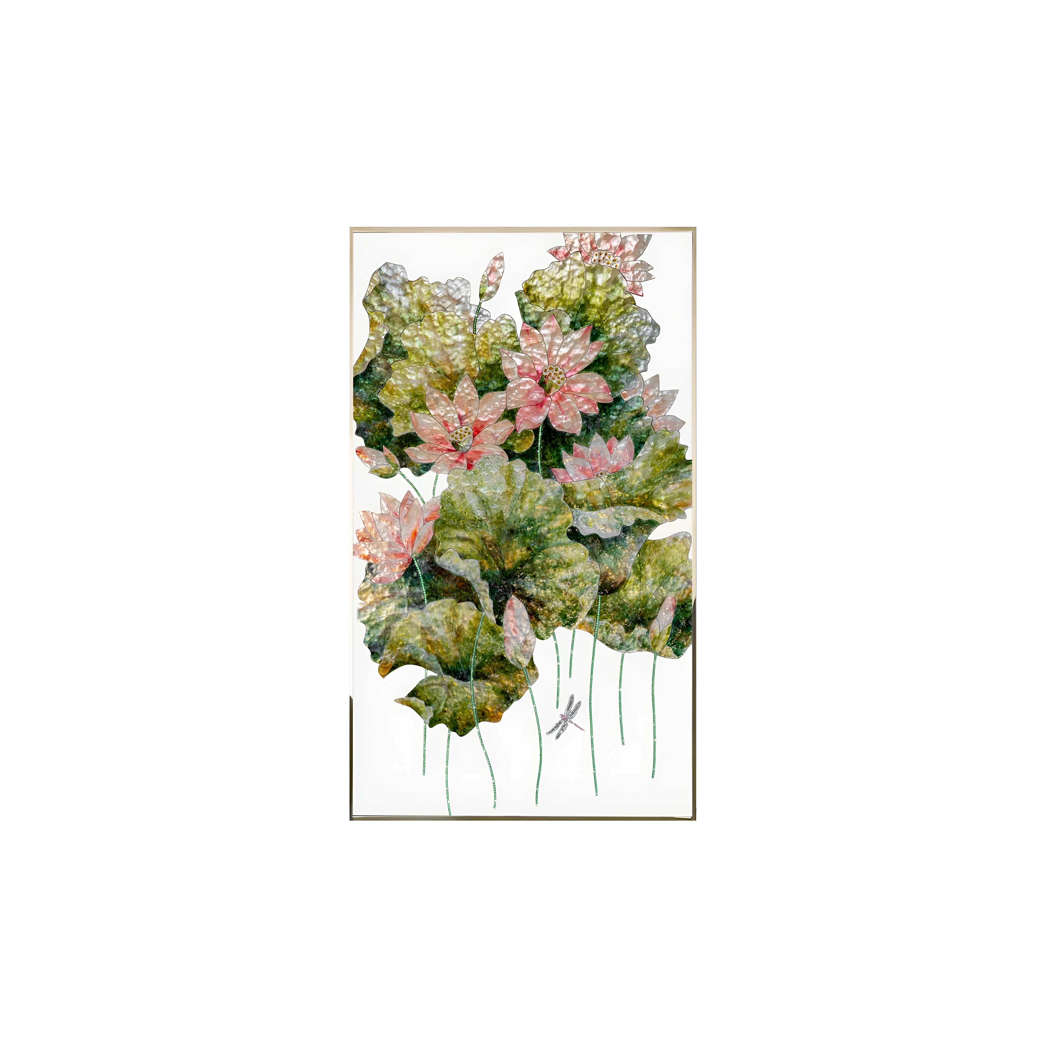 Картина VISIONNAIRE Lotus and Dragonfly 1