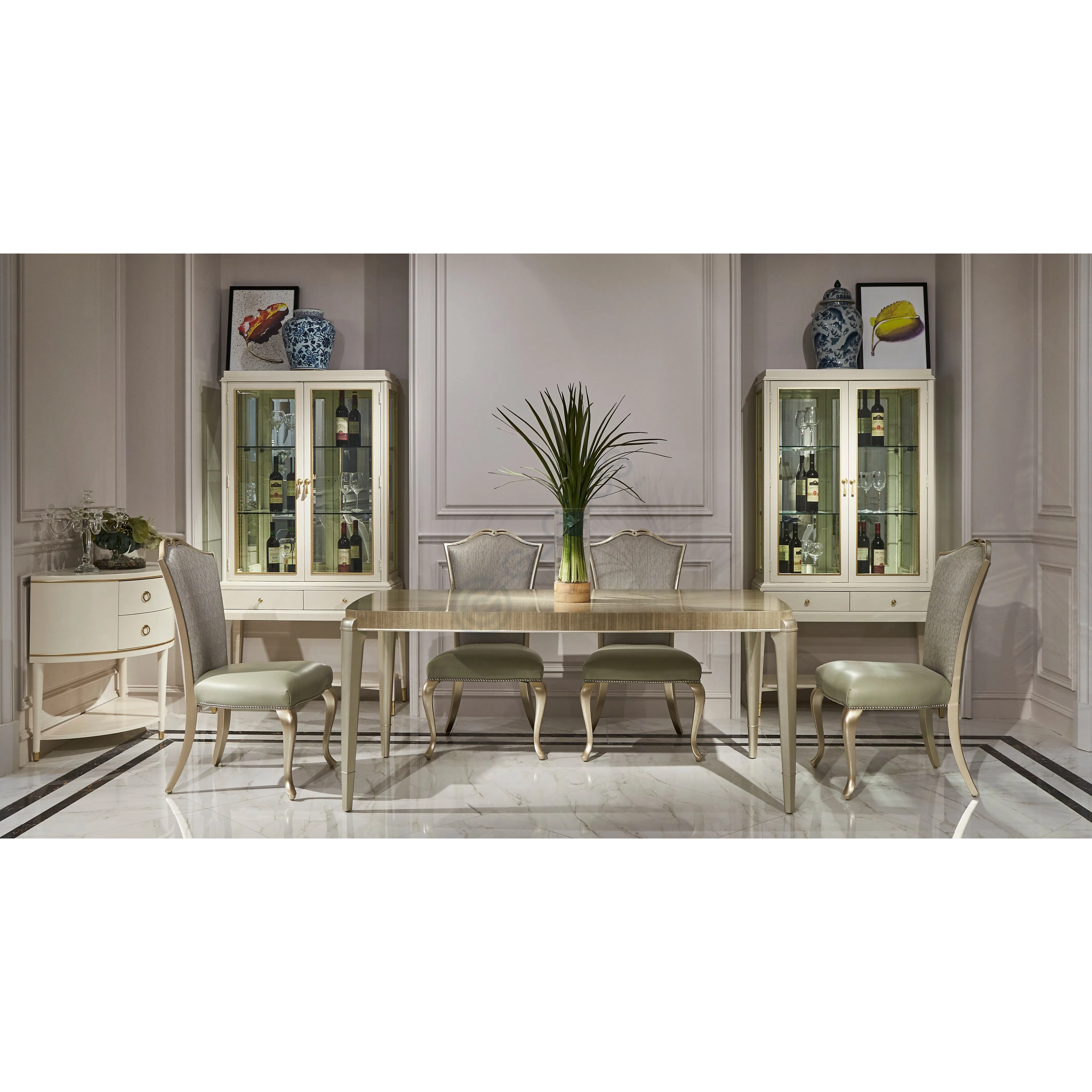 Обеденный стол CARACOLE All Trimmed Out