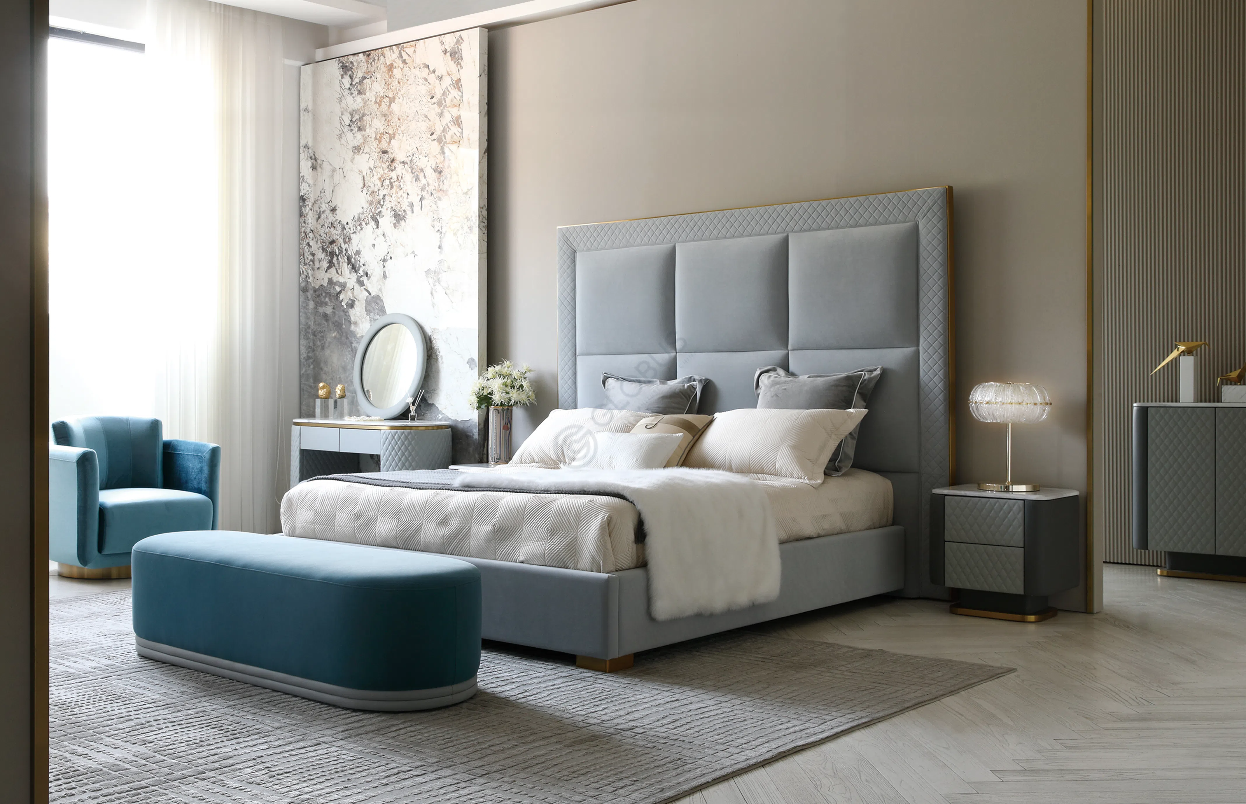 Кровать RUGIANO Aura