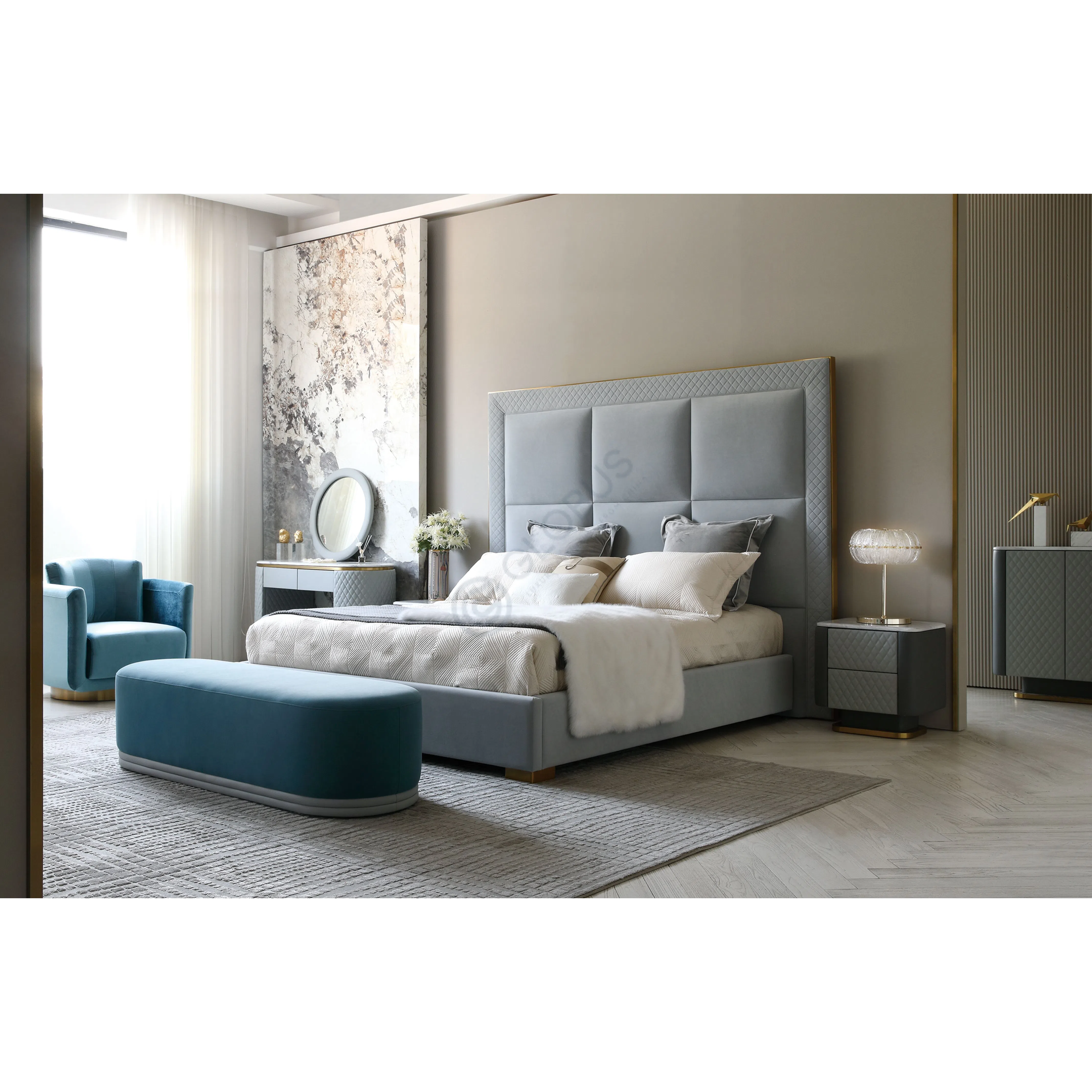 Кровать RUGIANO Aura