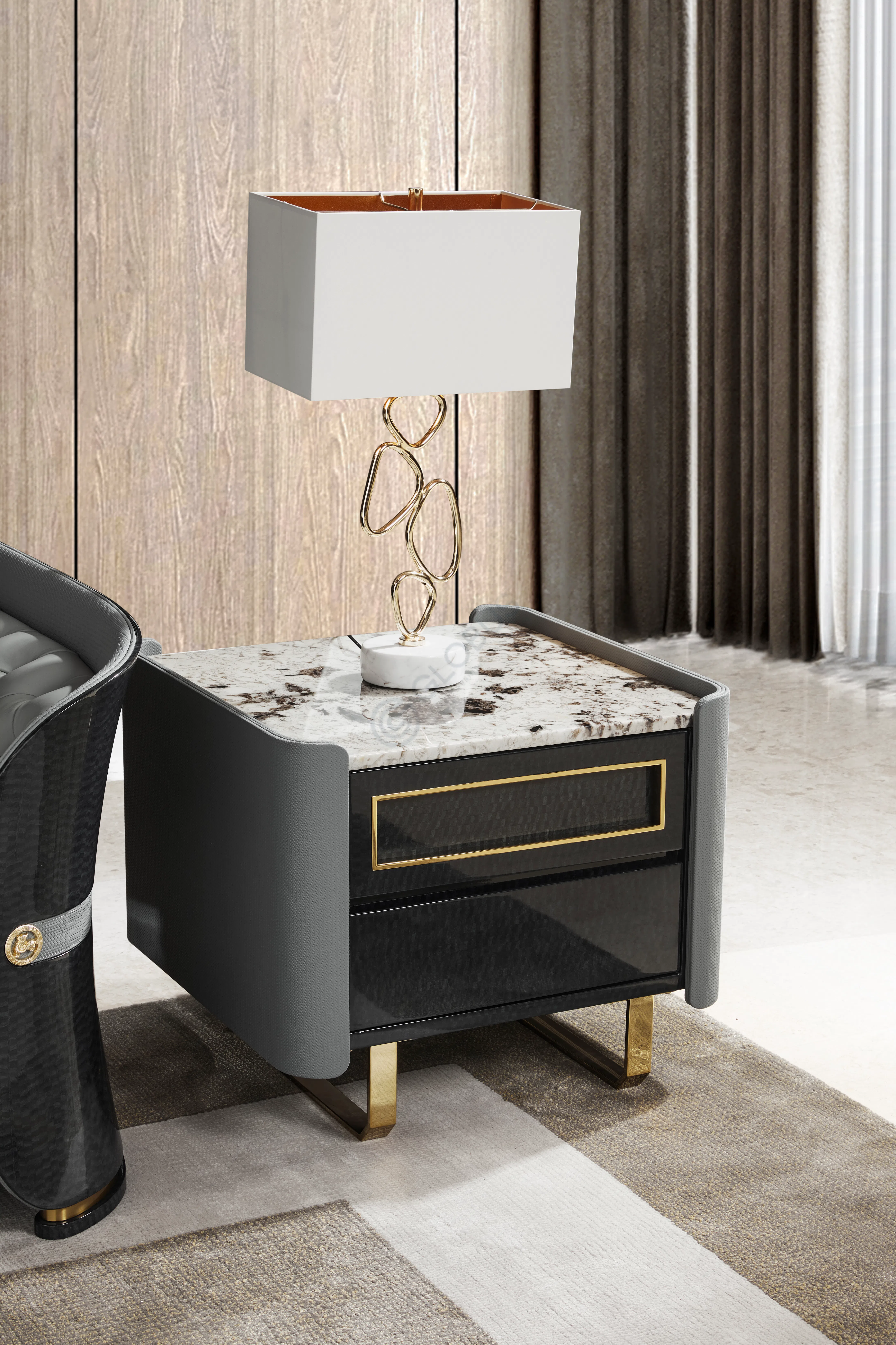 Угловой столик Xaine