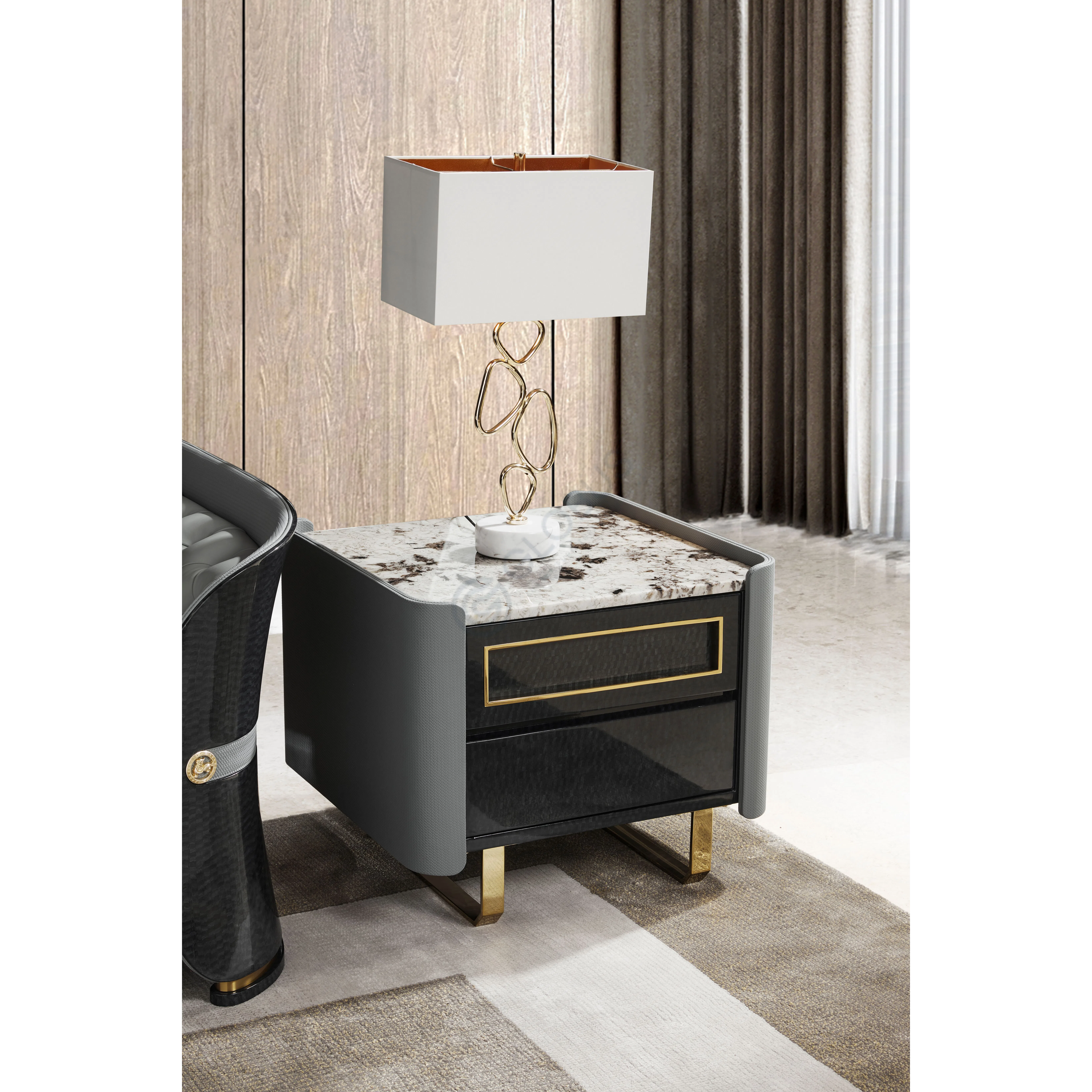 Угловой столик Xaine