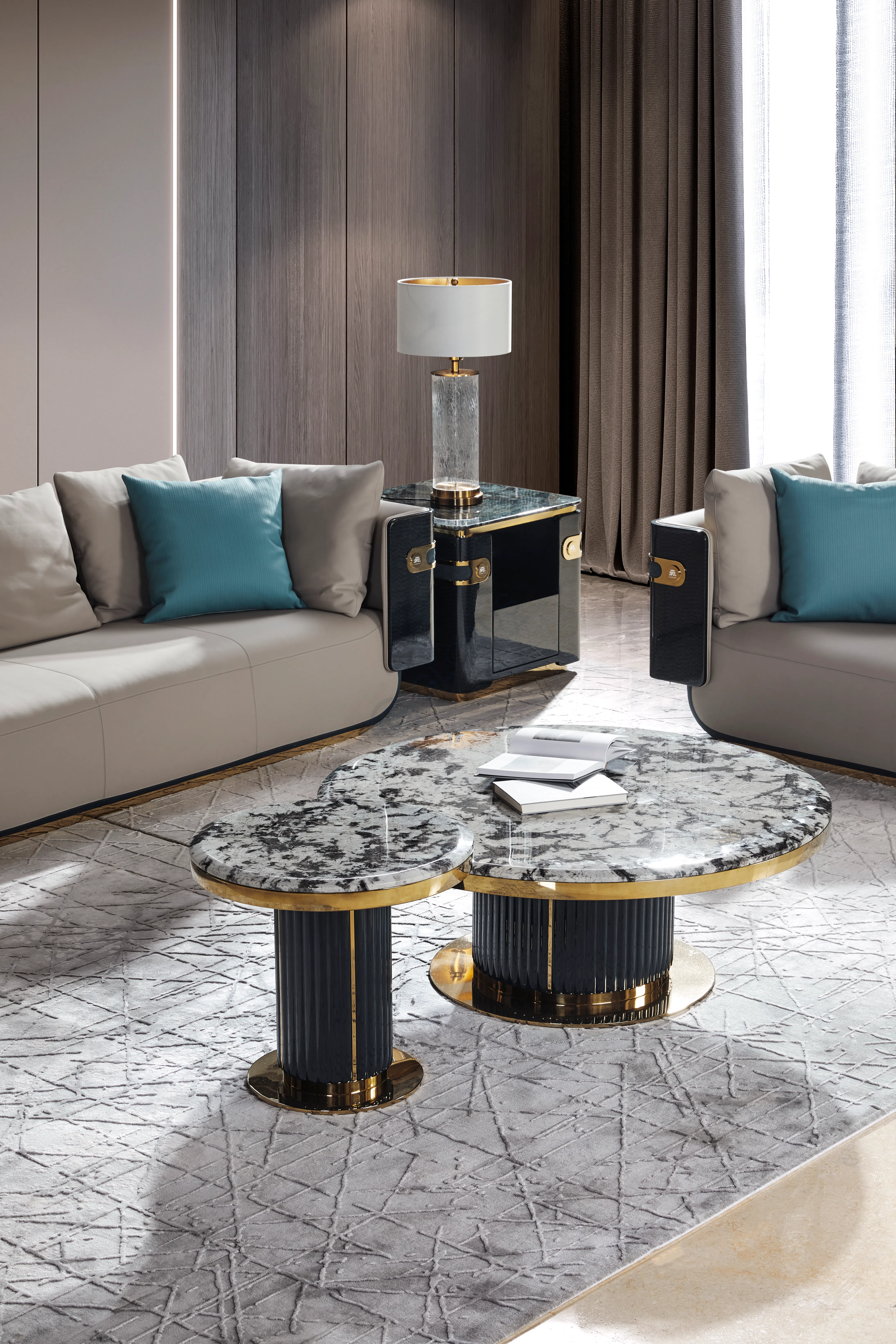 Угловой столик Monumento