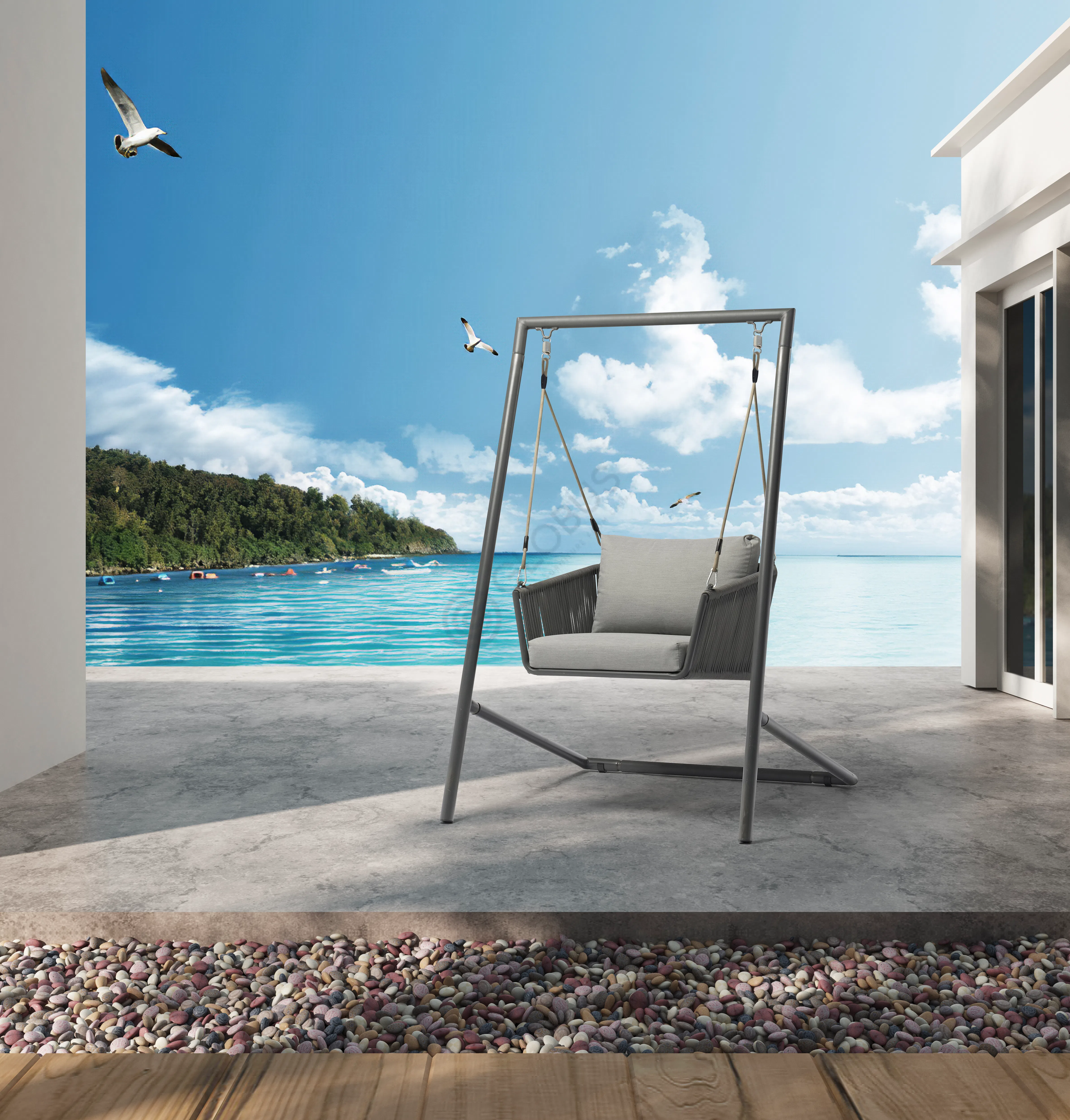 Уличное кресло-качель COUTURE JARDIN