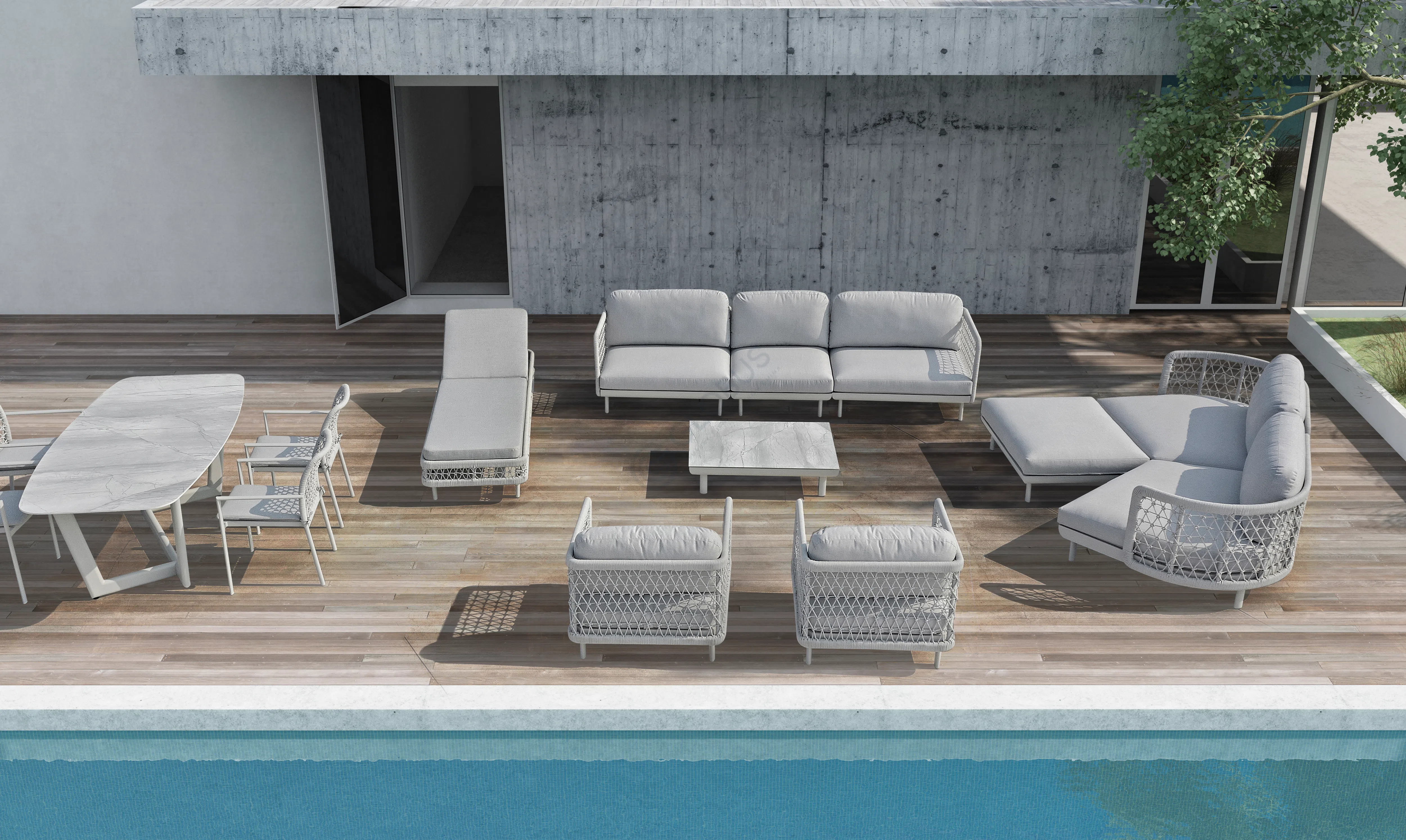 Уличный журнальный столик COUTURE JARDIN