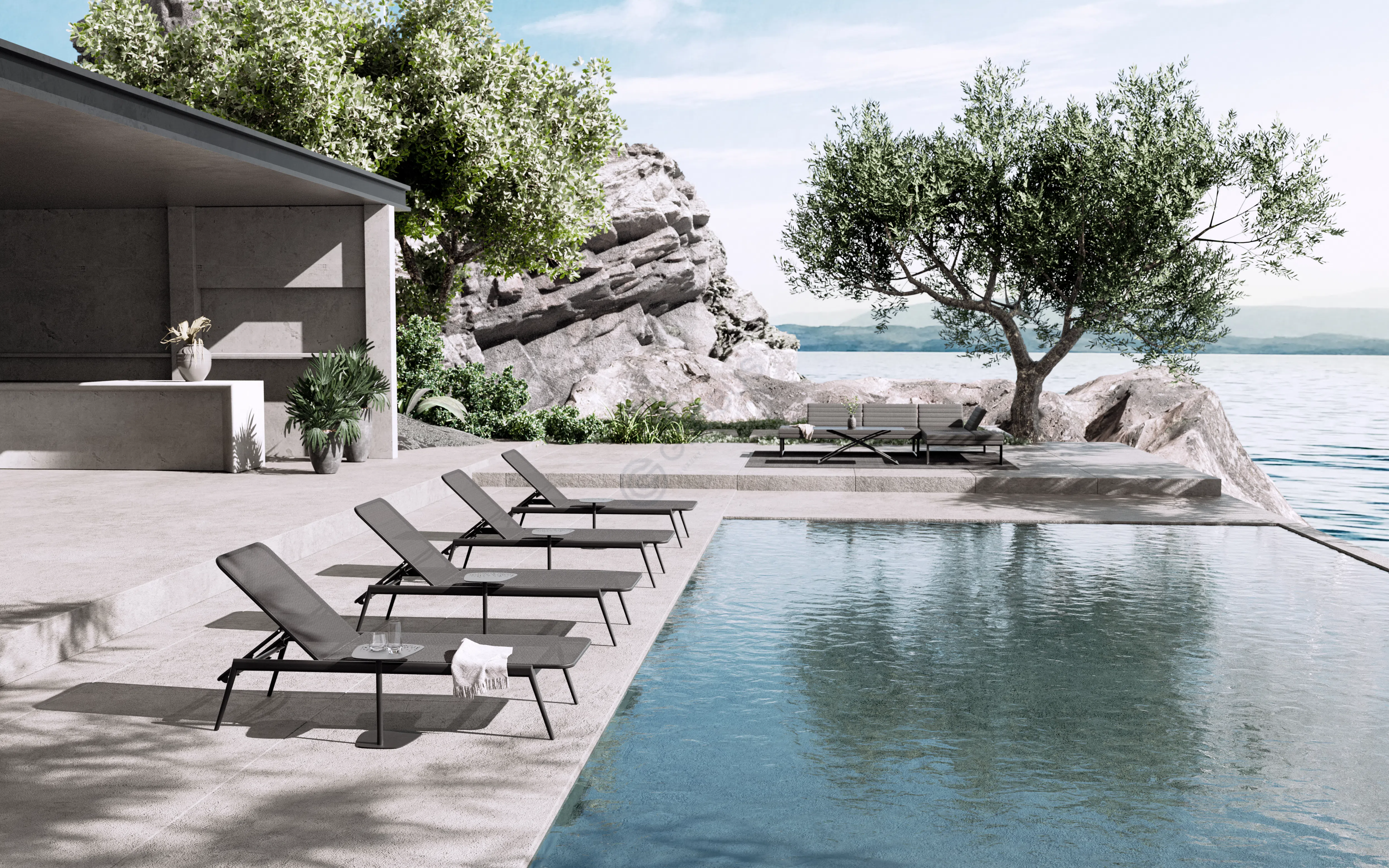 Шезлонг Arcelie