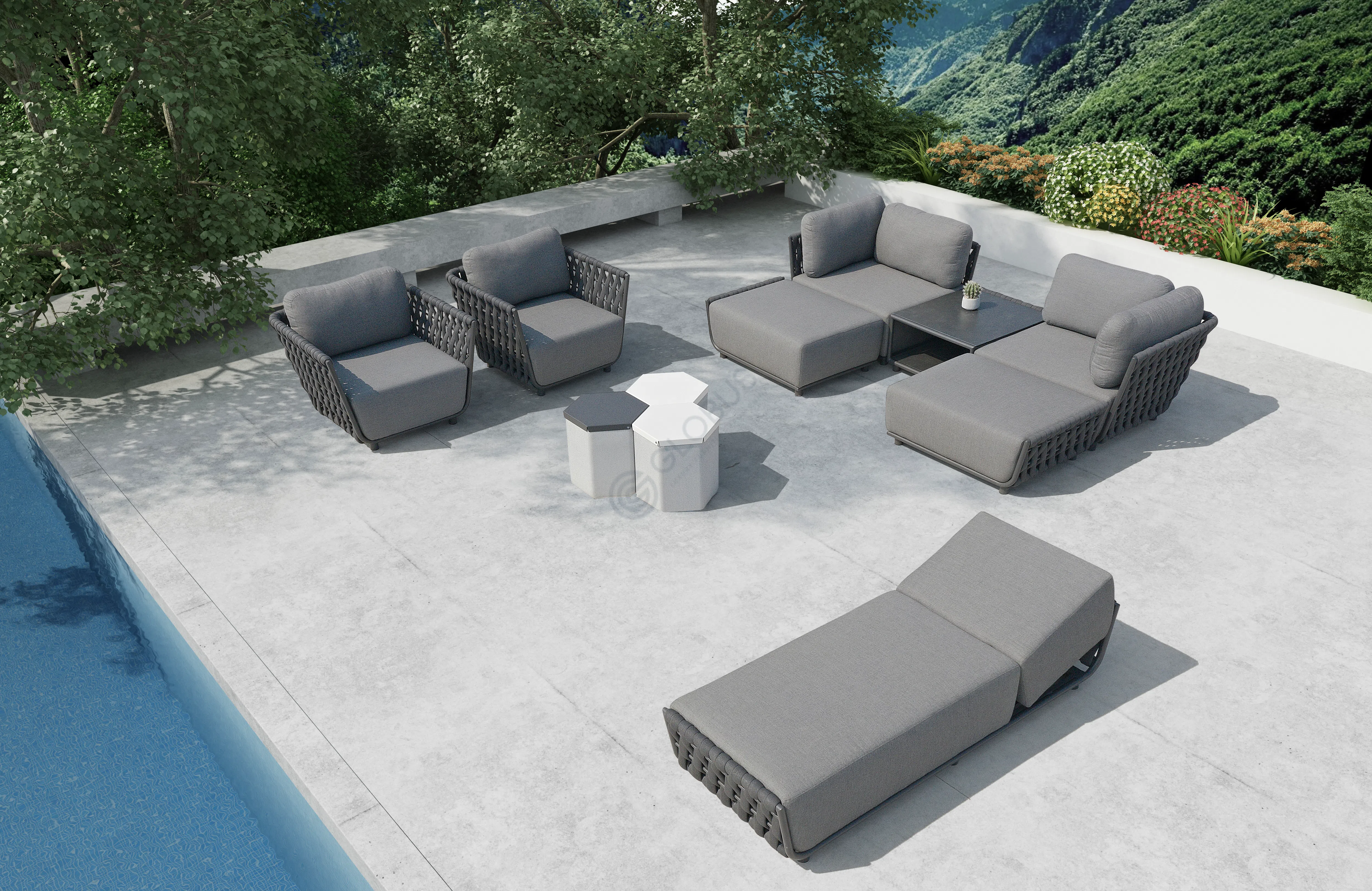 Уличное кресло COUTURE JARDIN