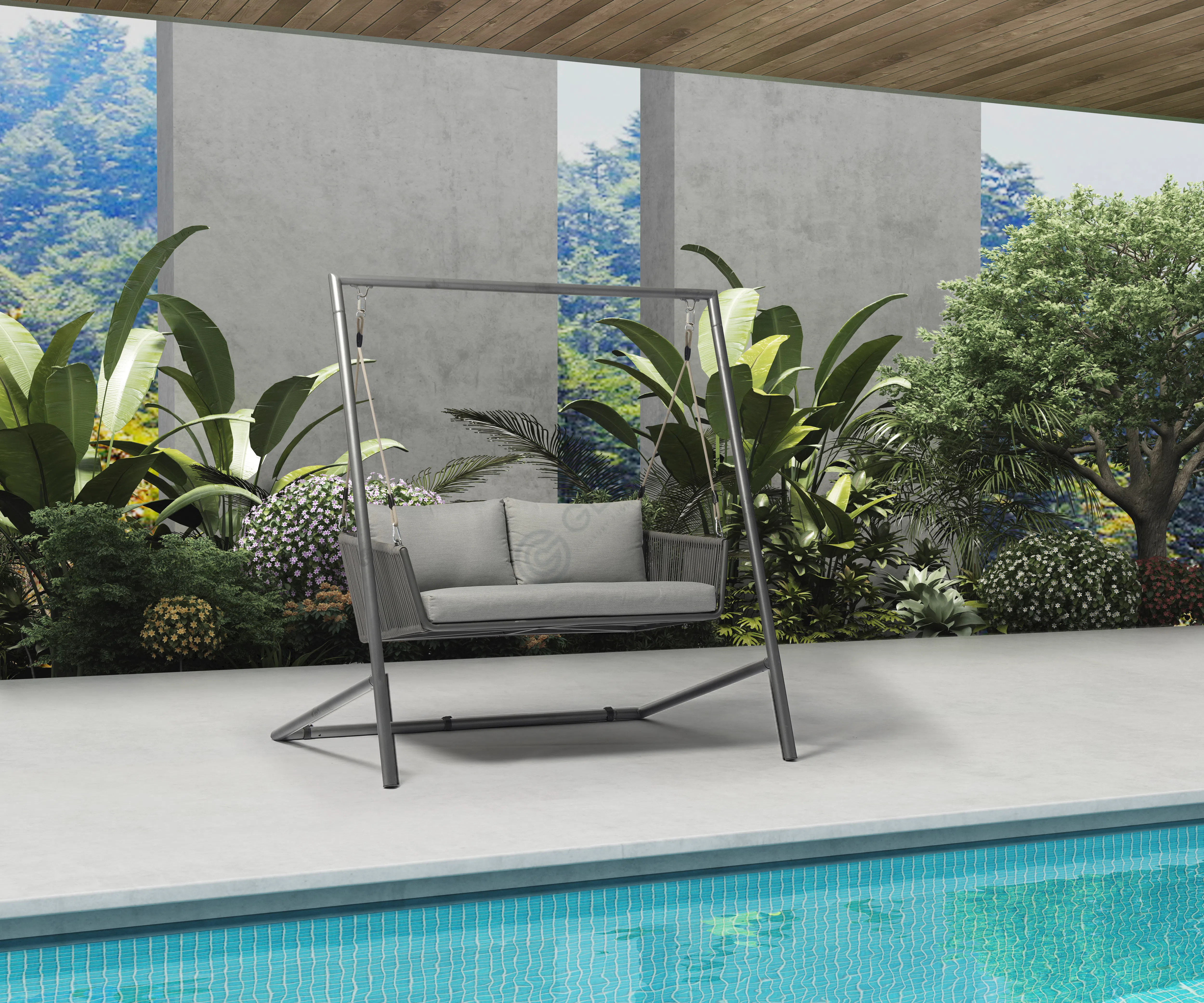 Уличный диван-качель COUTURE JARDIN