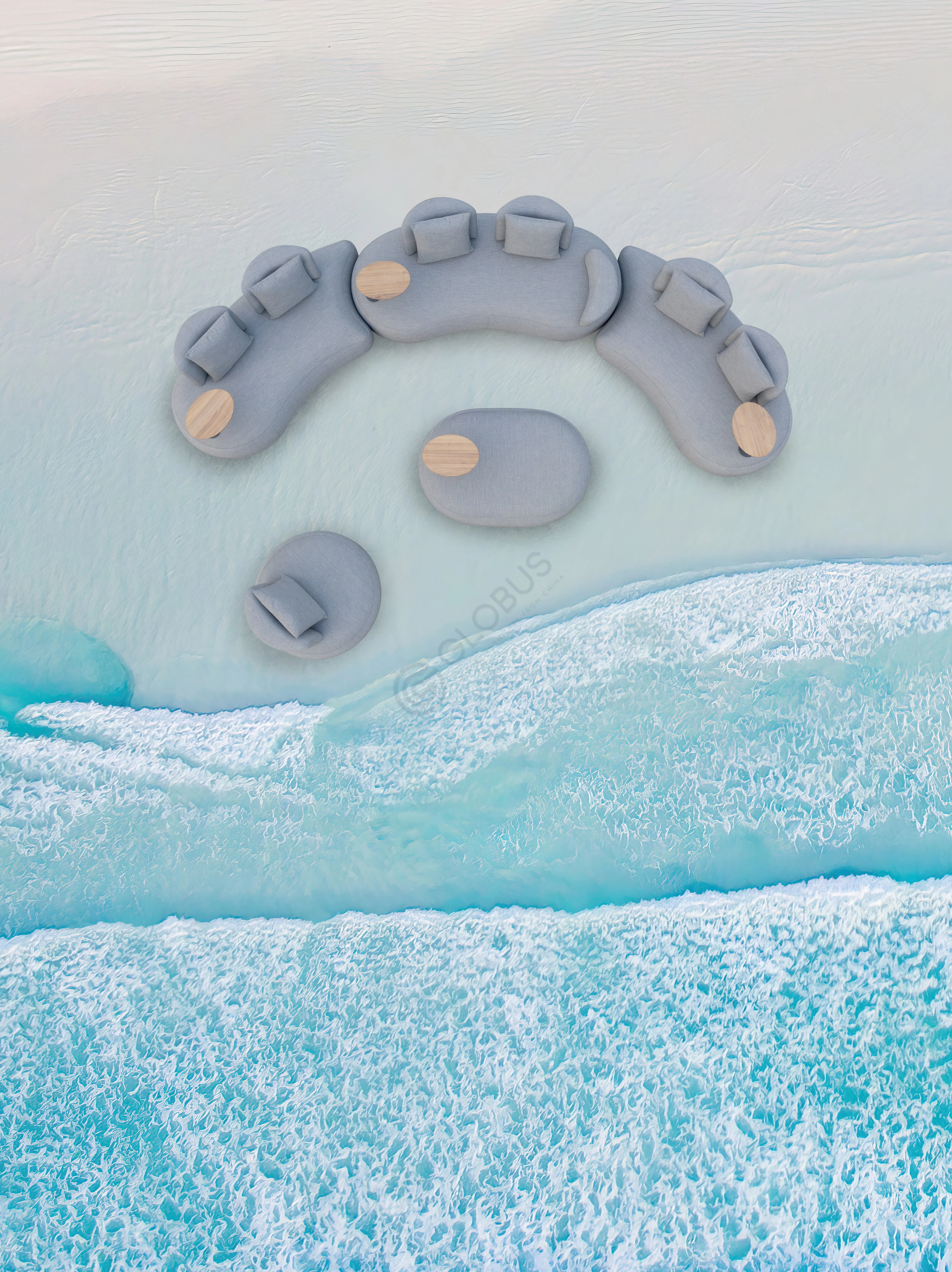 Уличный пуф COUTURE JARDIN