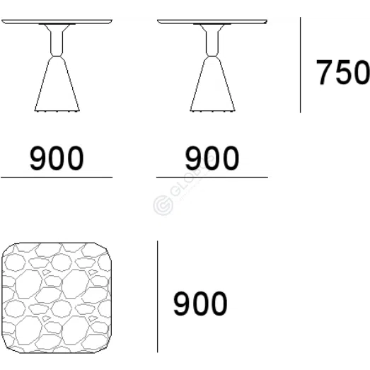 Обеденный стол SANCAL Pion