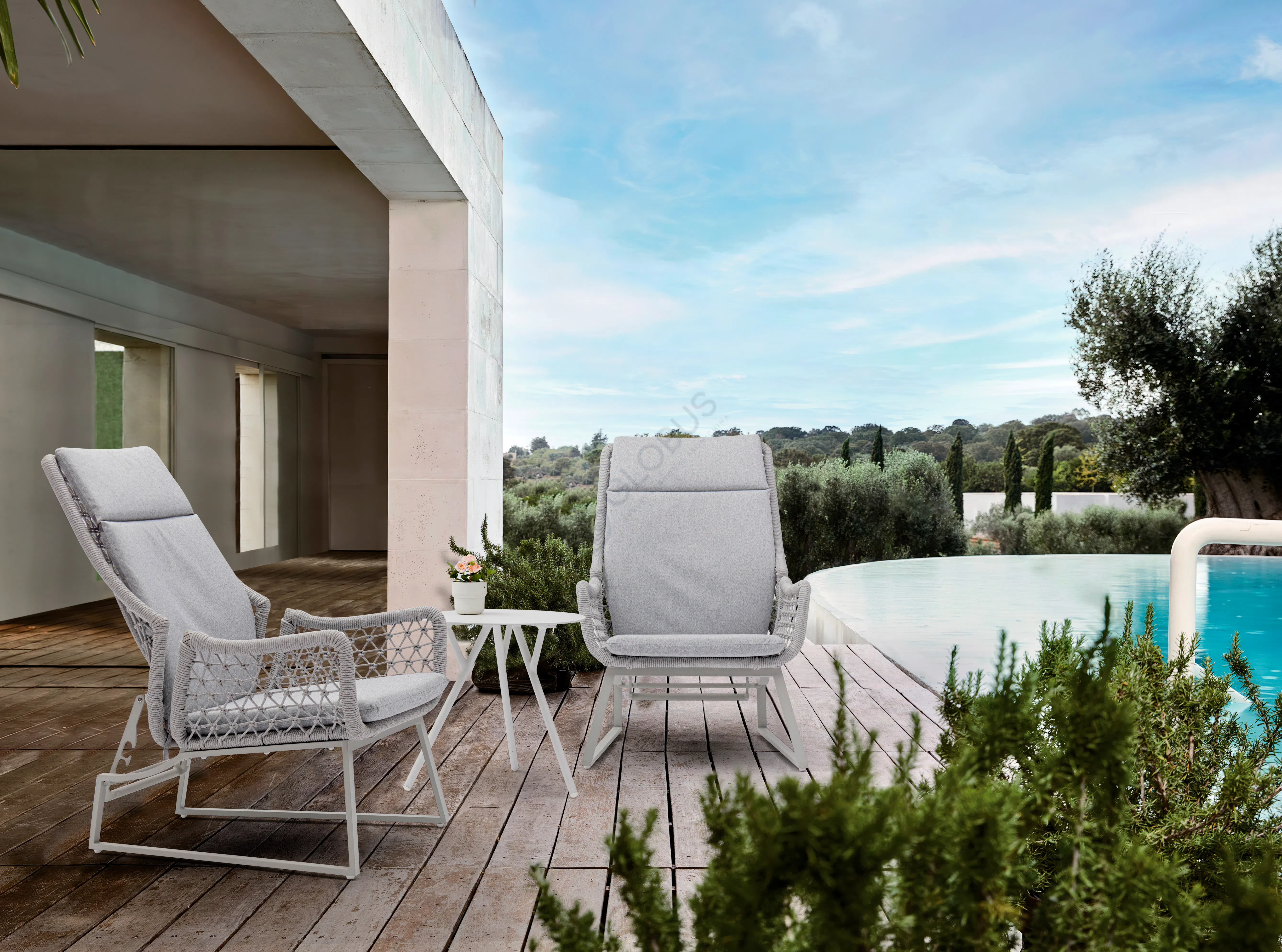 Уличное кресло COUTURE JARDIN