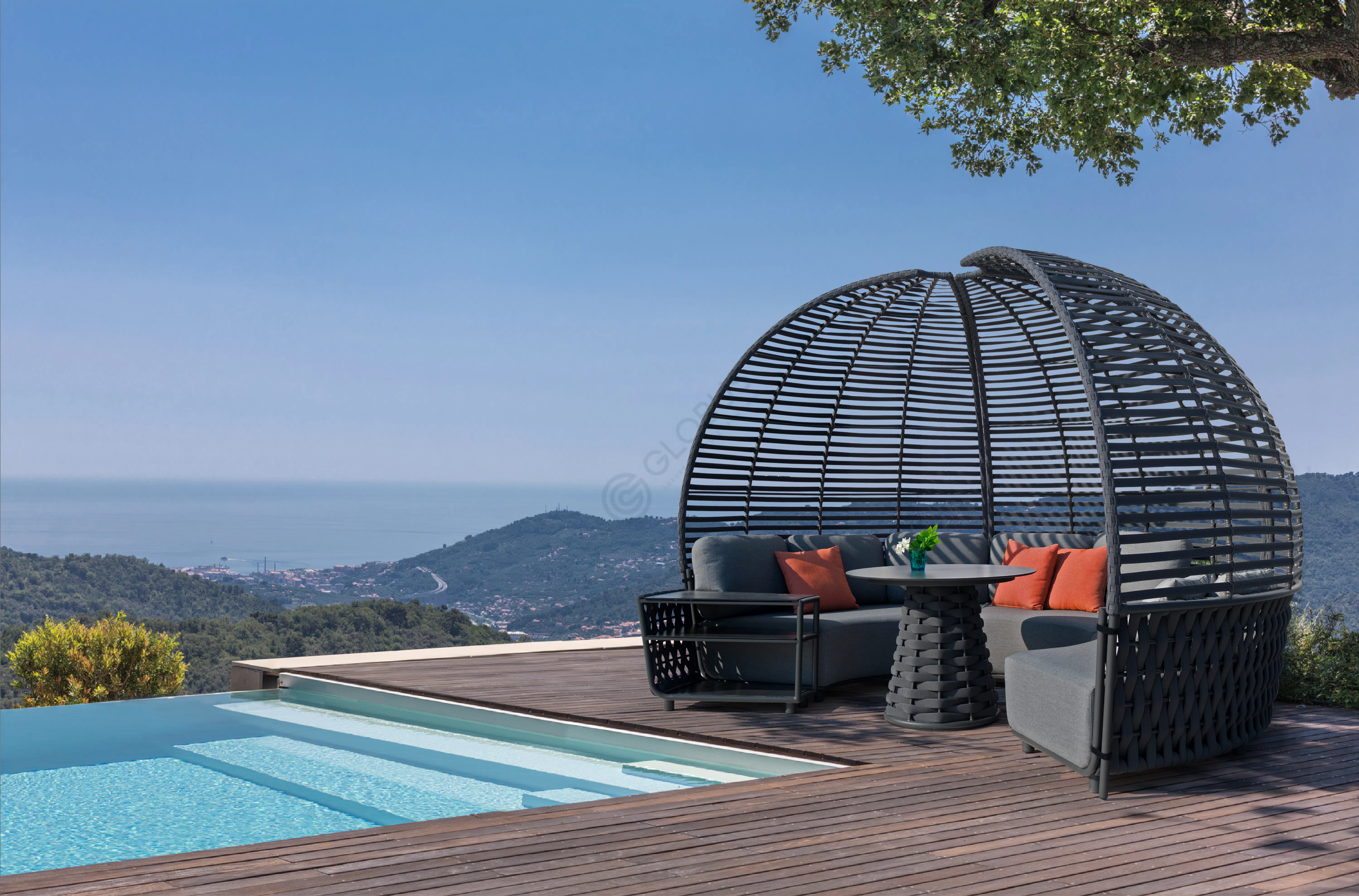 Уличный зонт COUTURE JARDIN