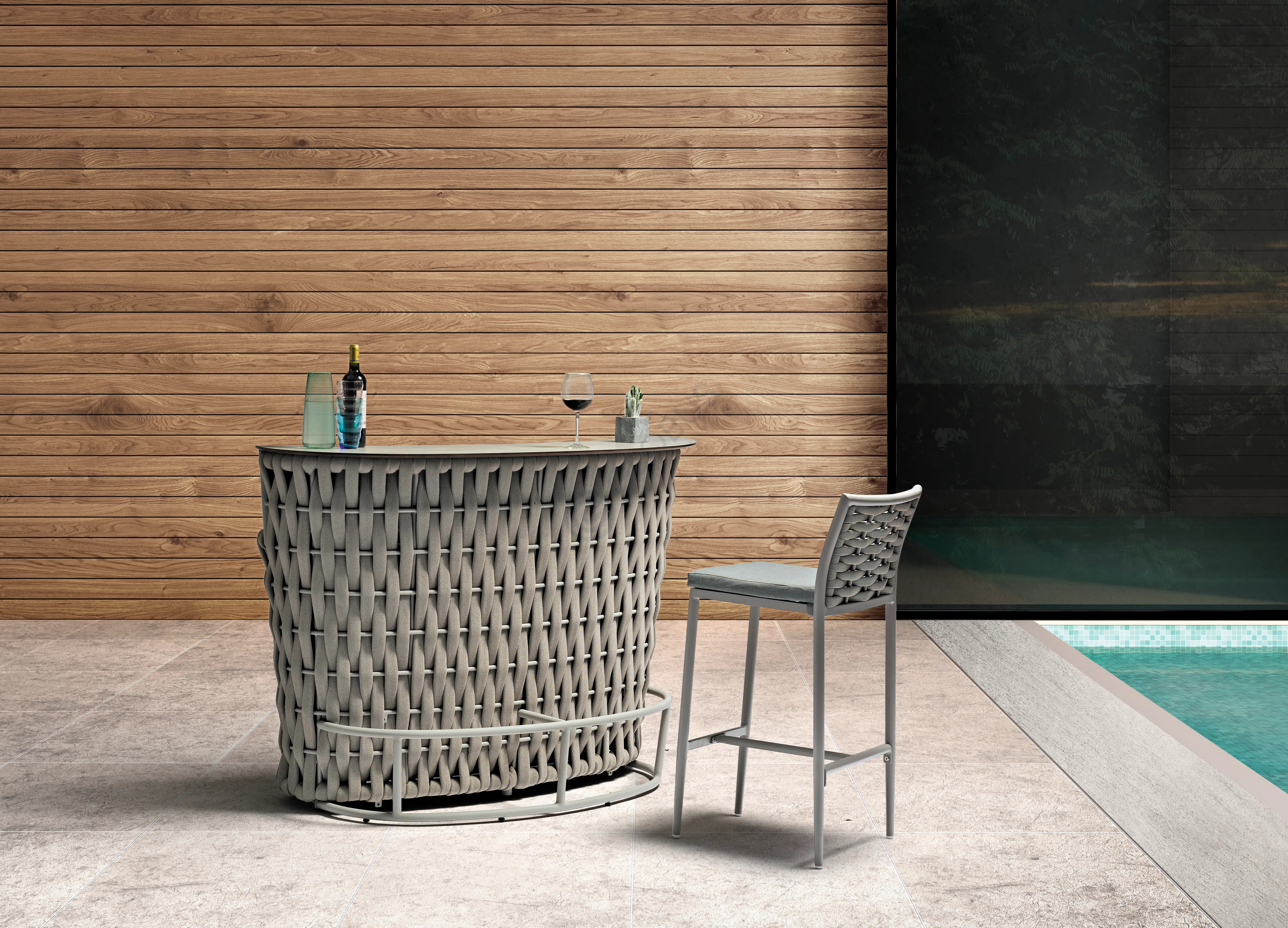 Уличный барный стул COUTURE JARDIN