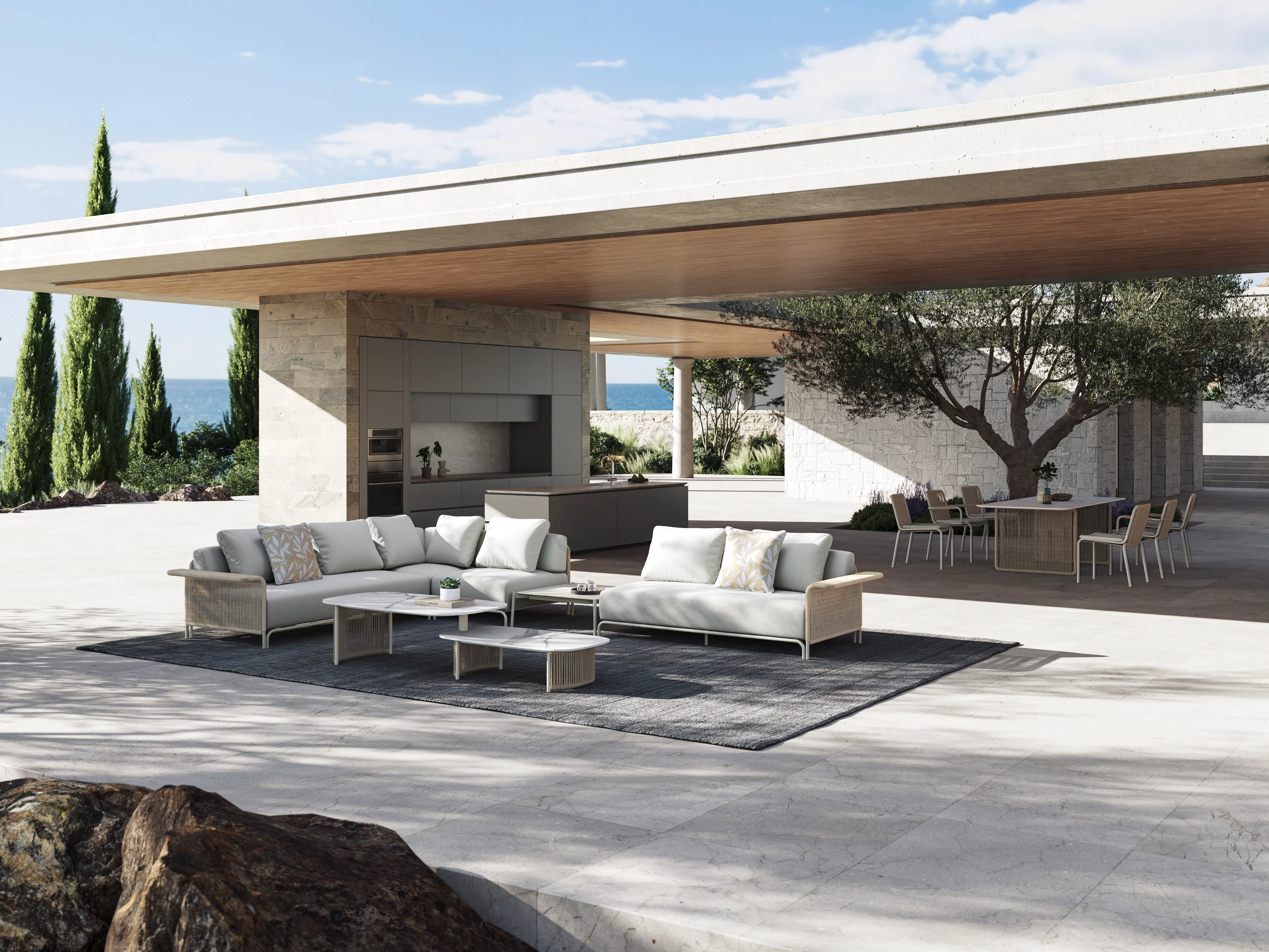 Уличный журнальный столик Prodomi