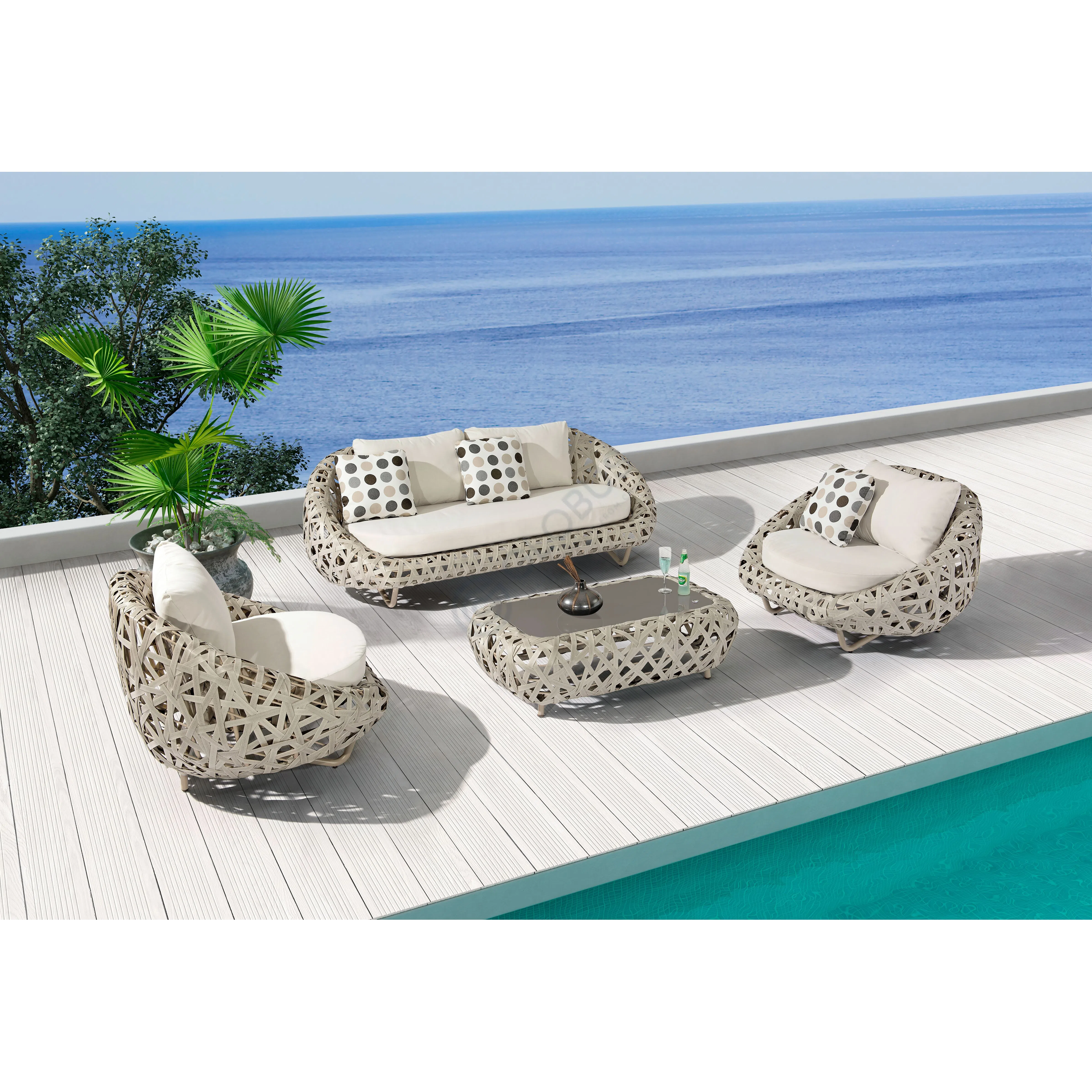 Уличный диван COUTURE JARDIN