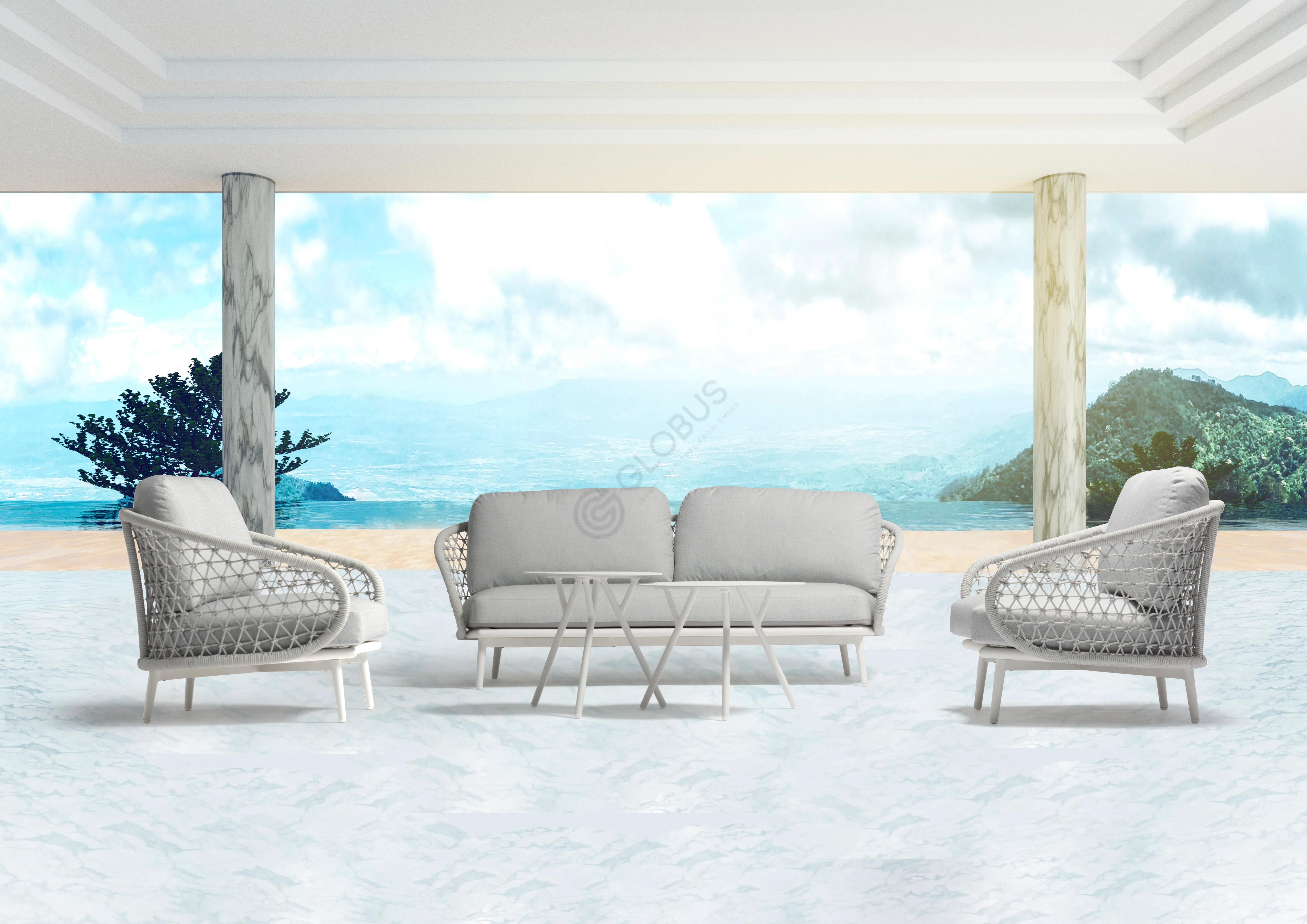 Уличный диван COUTURE JARDIN