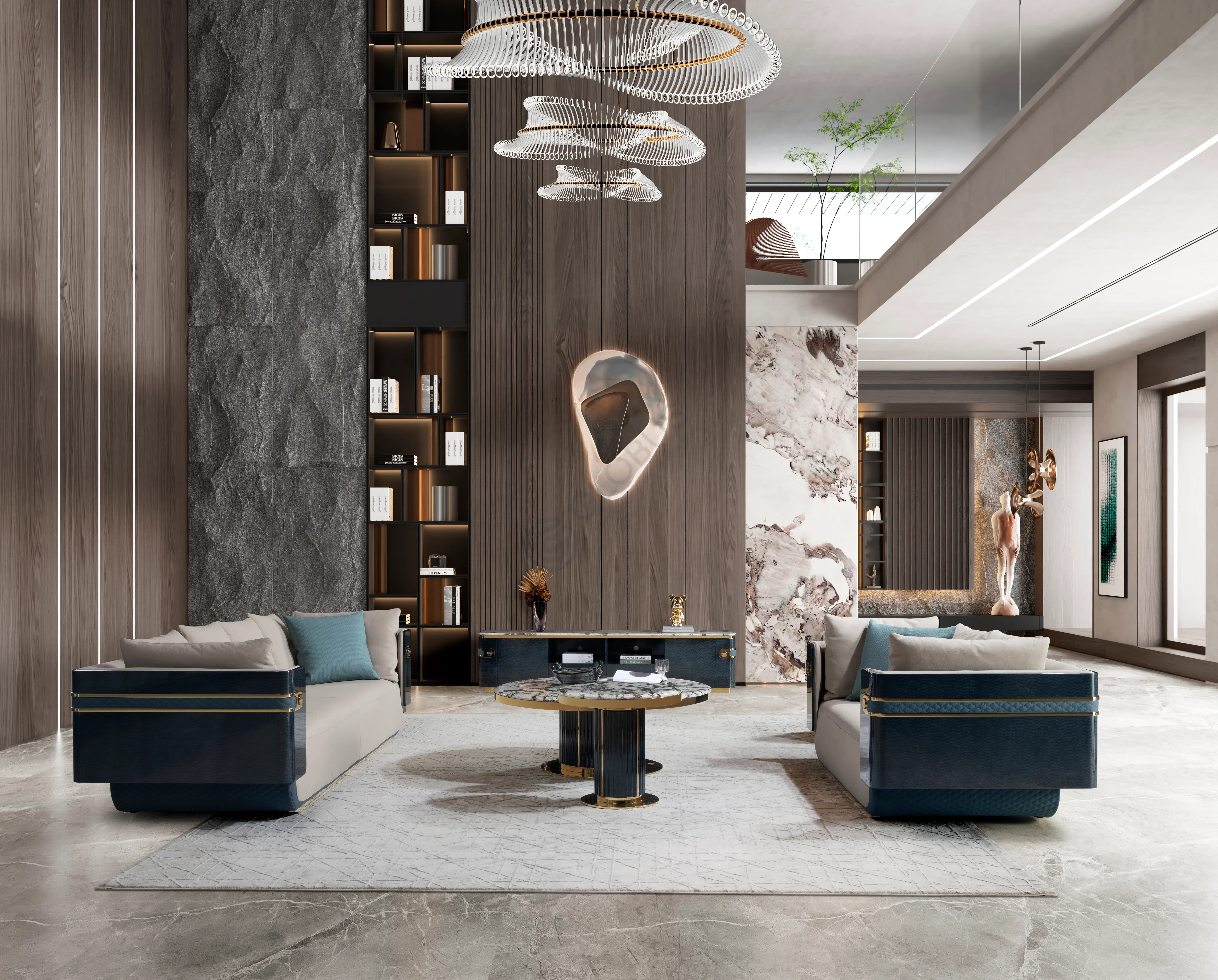 Угловой столик Monumento